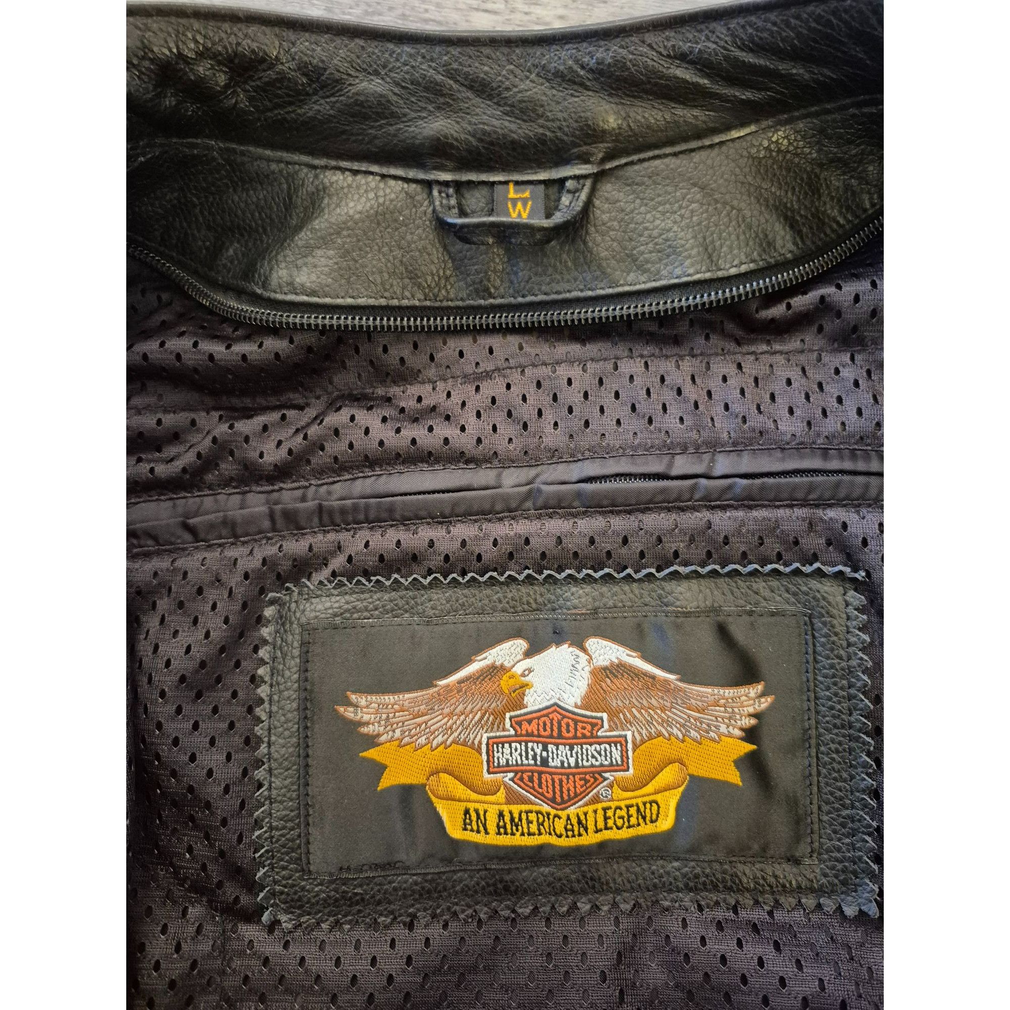 Harley Davidson Harley-Davidson Black Leather Motorcycle Jacket Women's L Size L / US 10 / IT 46 - 7 Thumbnail