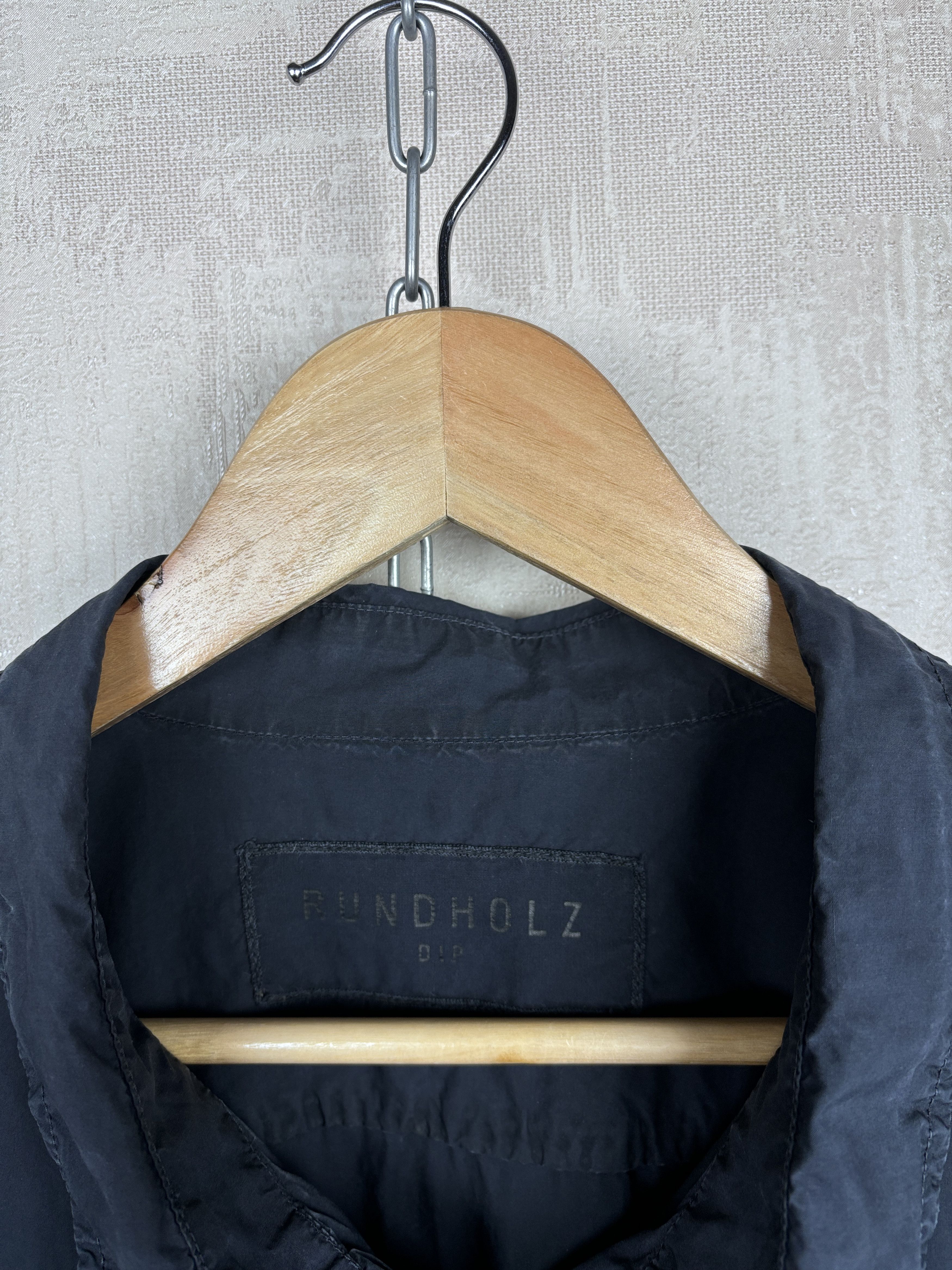 Rundholz Rundholz Dip Long Sleeve Shirt Faded Color Navy Blue Size US L / EU 52-54 / 3 - 8 Thumbnail