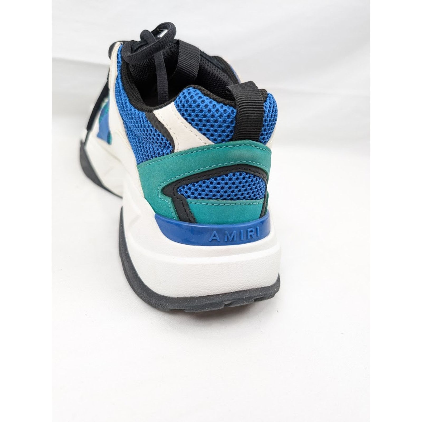 Amiri o1rshd1 Bone Runners in Teal/Blue/Black Size US 12 / EU 45 - 11 Thumbnail