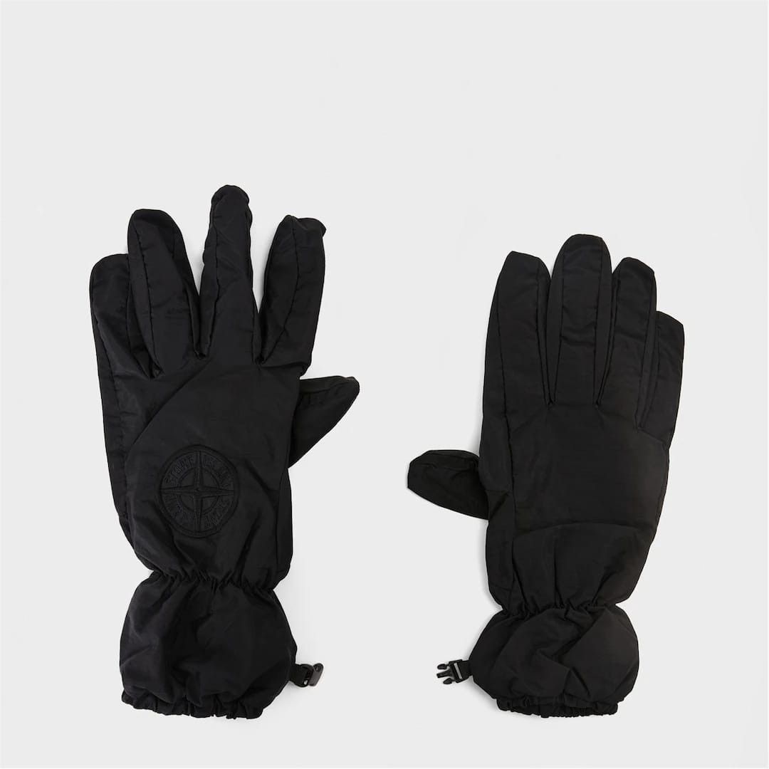 Stone Island o1g2r1mq0526 Size: OS / Fleece Gloves in Nero Size ONE SIZE - 1 Thumbnail