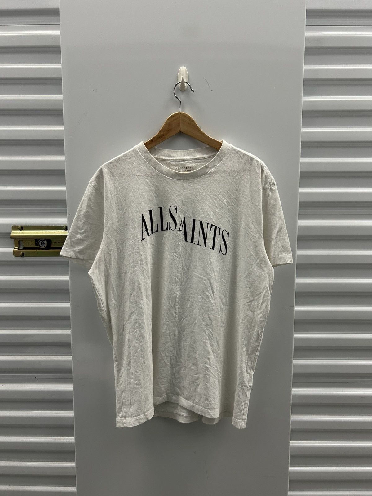 Allsaints All saints split t shirt Size US S / EU 44-46 / 1 - 1 Thumbnail