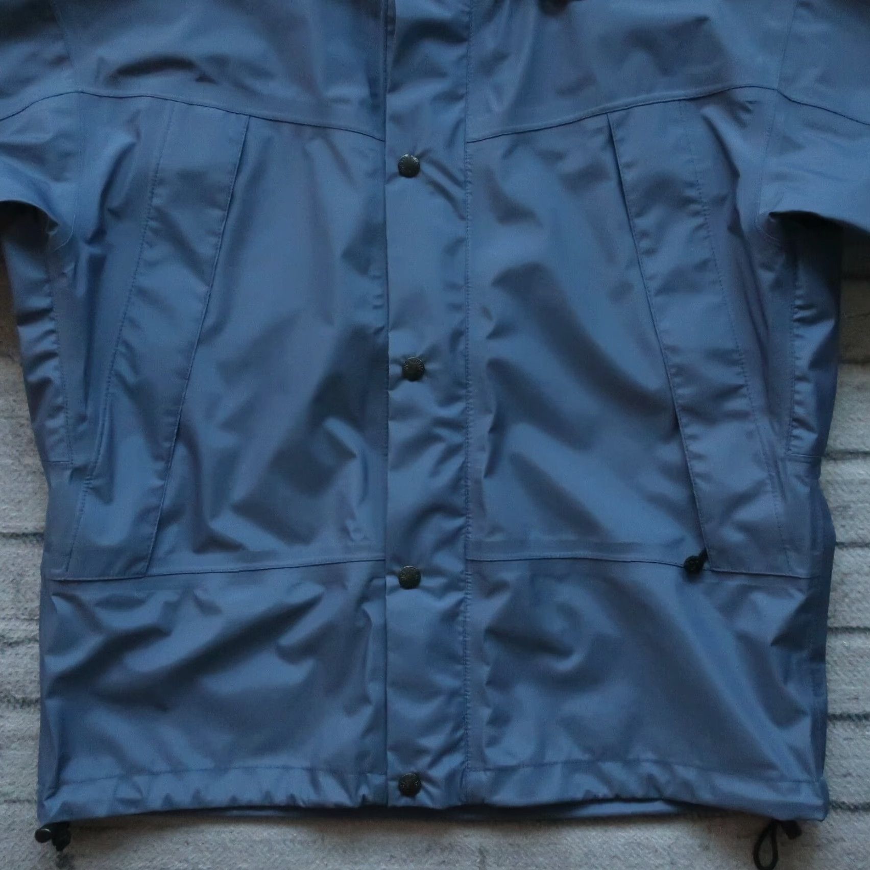 The North Face VINTAGE North Face Hydroseal Parka Jacket Slate Grey 90s Mens Medium Jacket Size US M / EU 48-50 / 2 - 5 Thumbnail