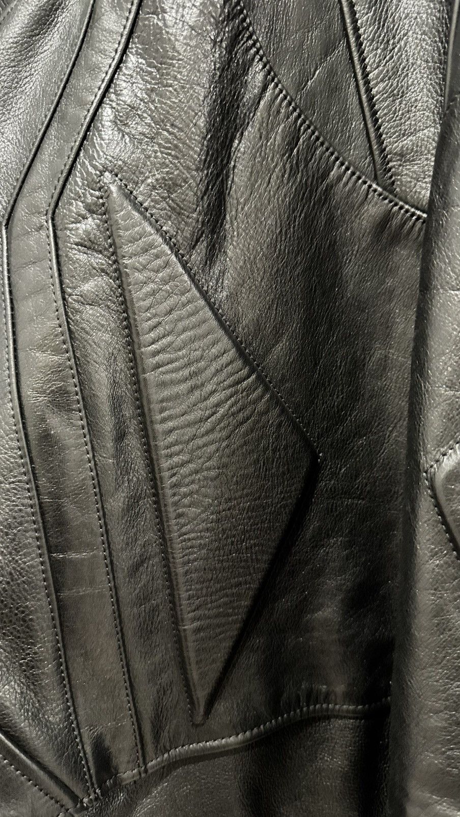 Balenciaga Balenciaga SS23 Mudshow Leather Biker Jacket Size US S / EU 44-46 / 1 - 17 Thumbnail