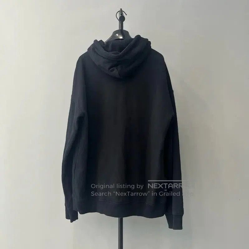 Loewe Loewe Black Cotton Long Sleeve Hoodie . Size L / US 10 / IT 46 - 2 Thumbnail