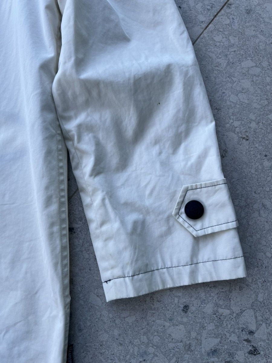Burberry × Vintage Burberrys Sports Coat 7 Cotton White FNA29-360 Size M / US 6-8 / IT 42-44 - 16 Thumbnail