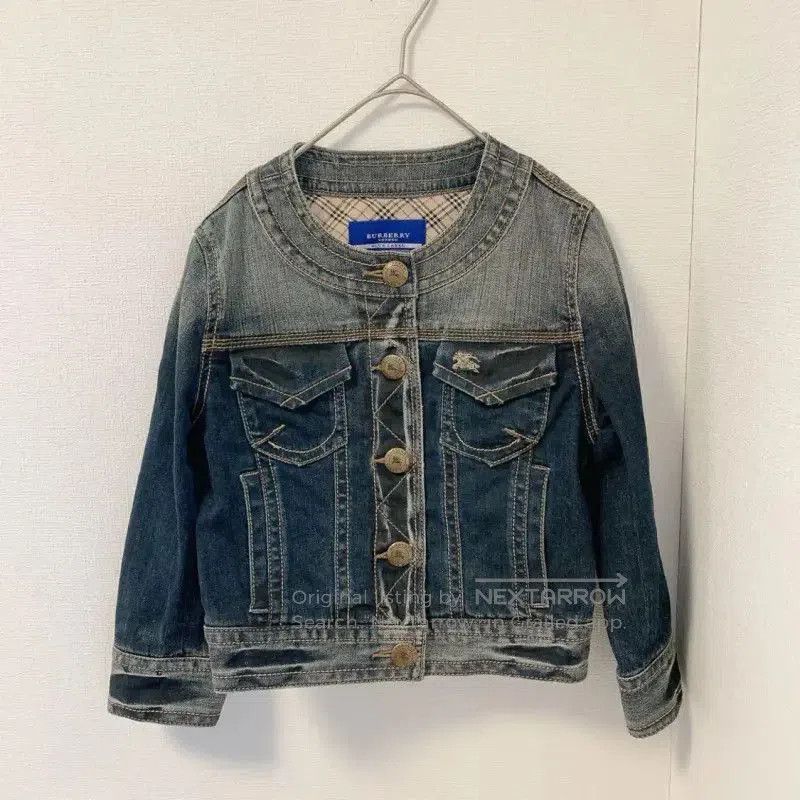 Other Burberry Women's Blue Cotton Blend Jacket. Size S / US 4 / IT 40 - 2 Thumbnail