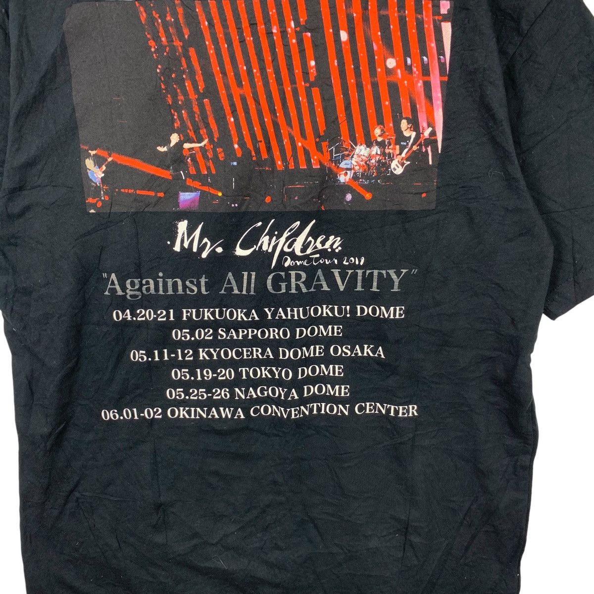 Band Tees MR. CHILDREN BAND Against All Gravity Tour Promo Tee Shirt Size US L / EU 52-54 / 3 - 5 Thumbnail