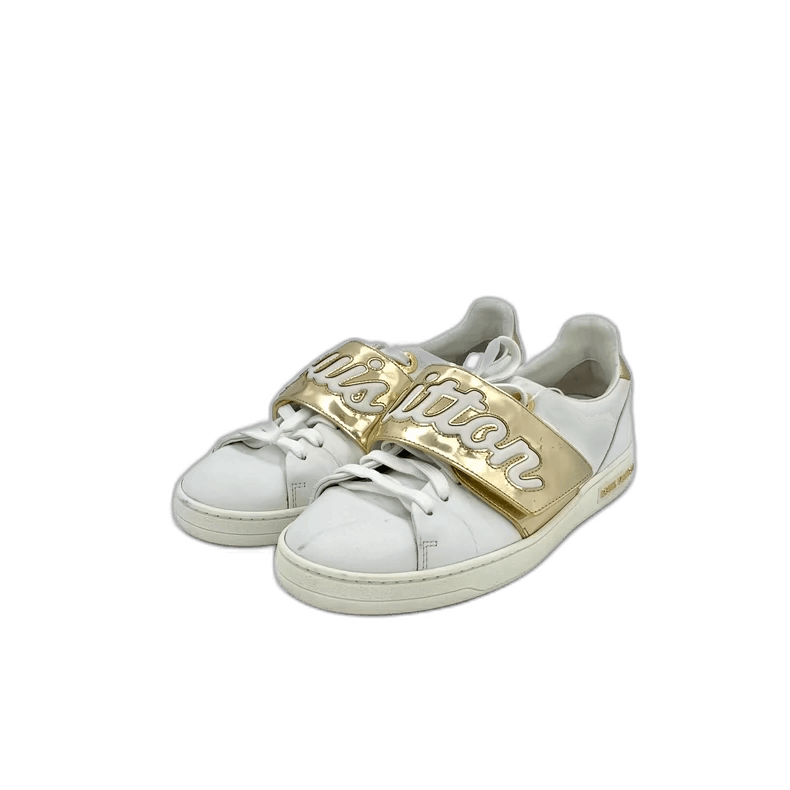 Louis Vuitton Louis Vuitton White Casual Sneakers with Straps Size US 6 / EU 39 - 1 Thumbnail