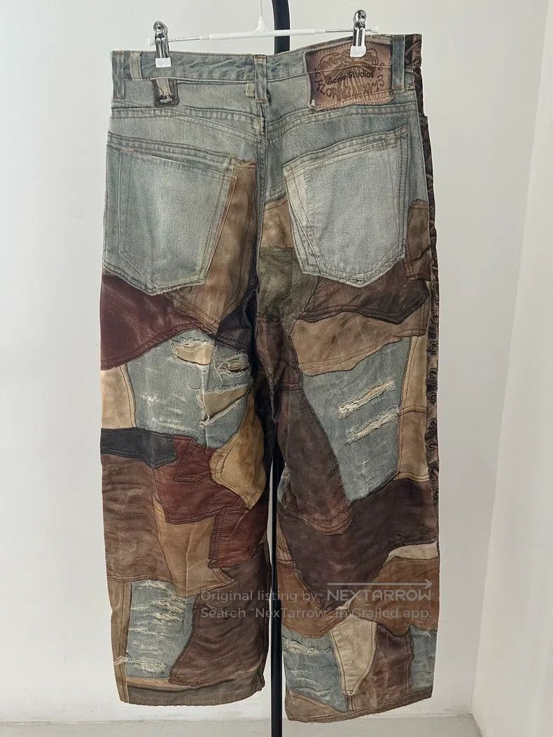 Acne Studios Acne Studios Graffiti-Patterned Heavy-Detailed All-Over Pr Size US 32 / EU 48 - 2 Thumbnail