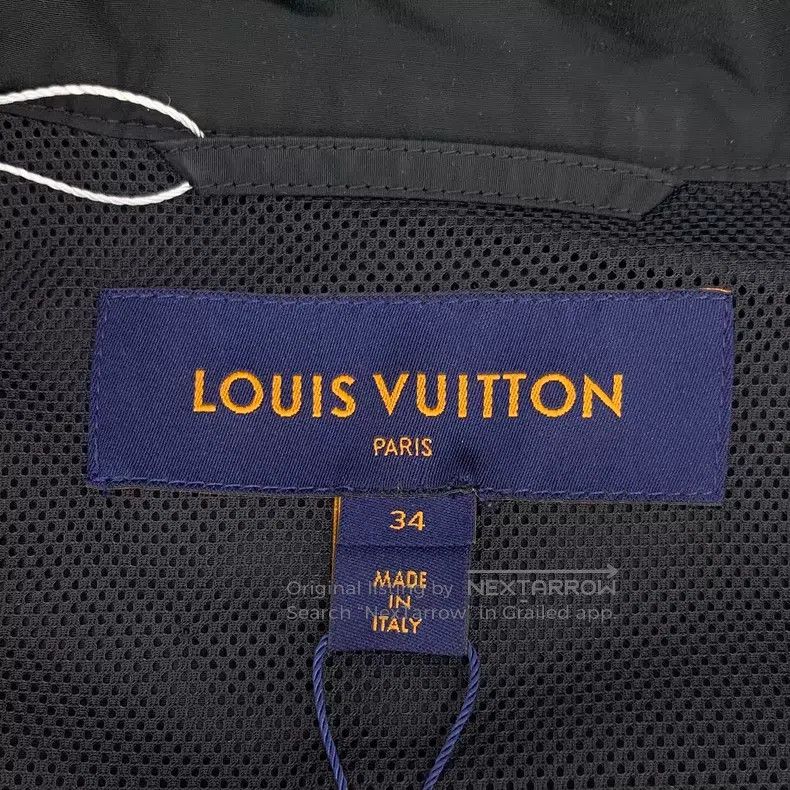 Louis Vuitton Louis Vuitton Black logo presbyopic patchwork cotton hoode Size XXS / US 00 / IT 34 - 5 Thumbnail