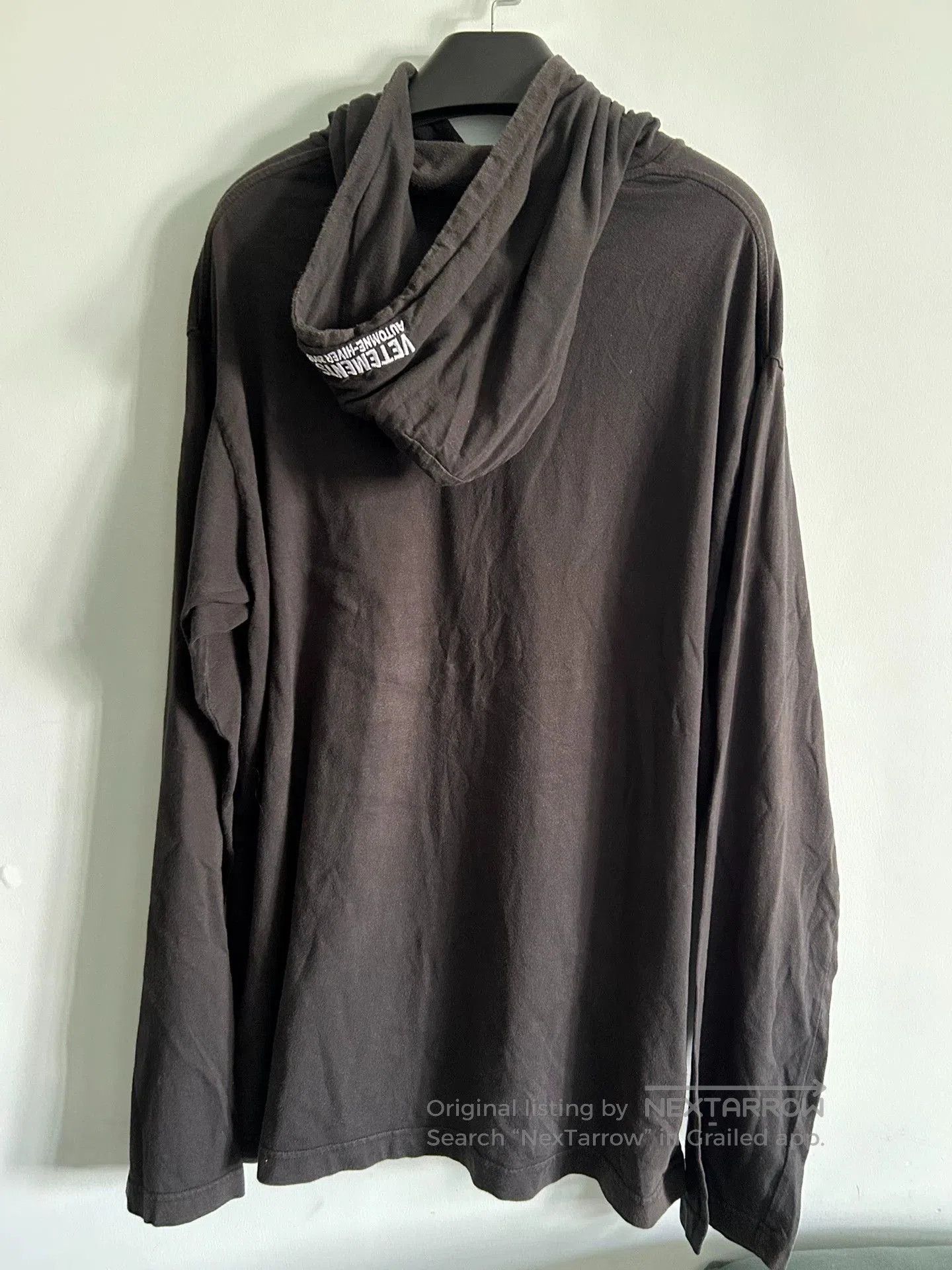 Vetements vetements titan hoodie in dark color. Size US S / EU 44-46 / 1 - 3 Thumbnail
