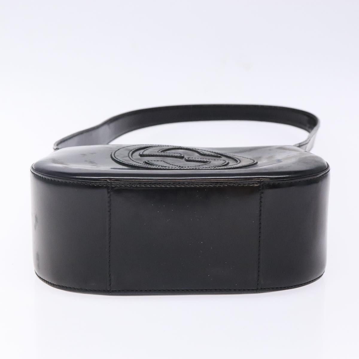 Gucci GUCCI Shoulder Bag Patent Leather Black Silver 007 2046 007 Size ONE SIZE - 9 Thumbnail