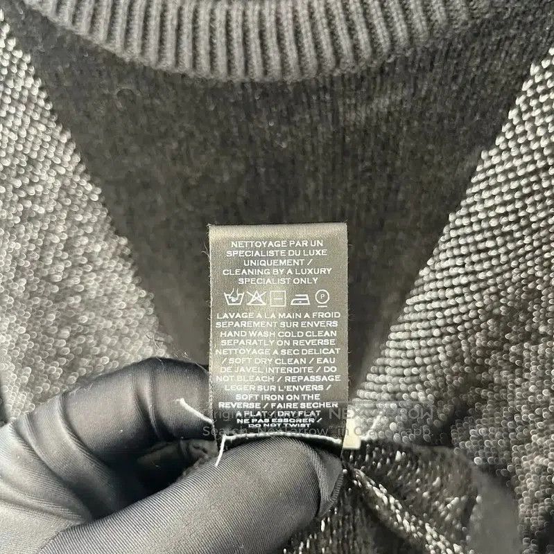 Balmain Balmain Men's Black Cotton Pullover Sweater . Size US S / EU 44-46 / 1 - 5 Thumbnail
