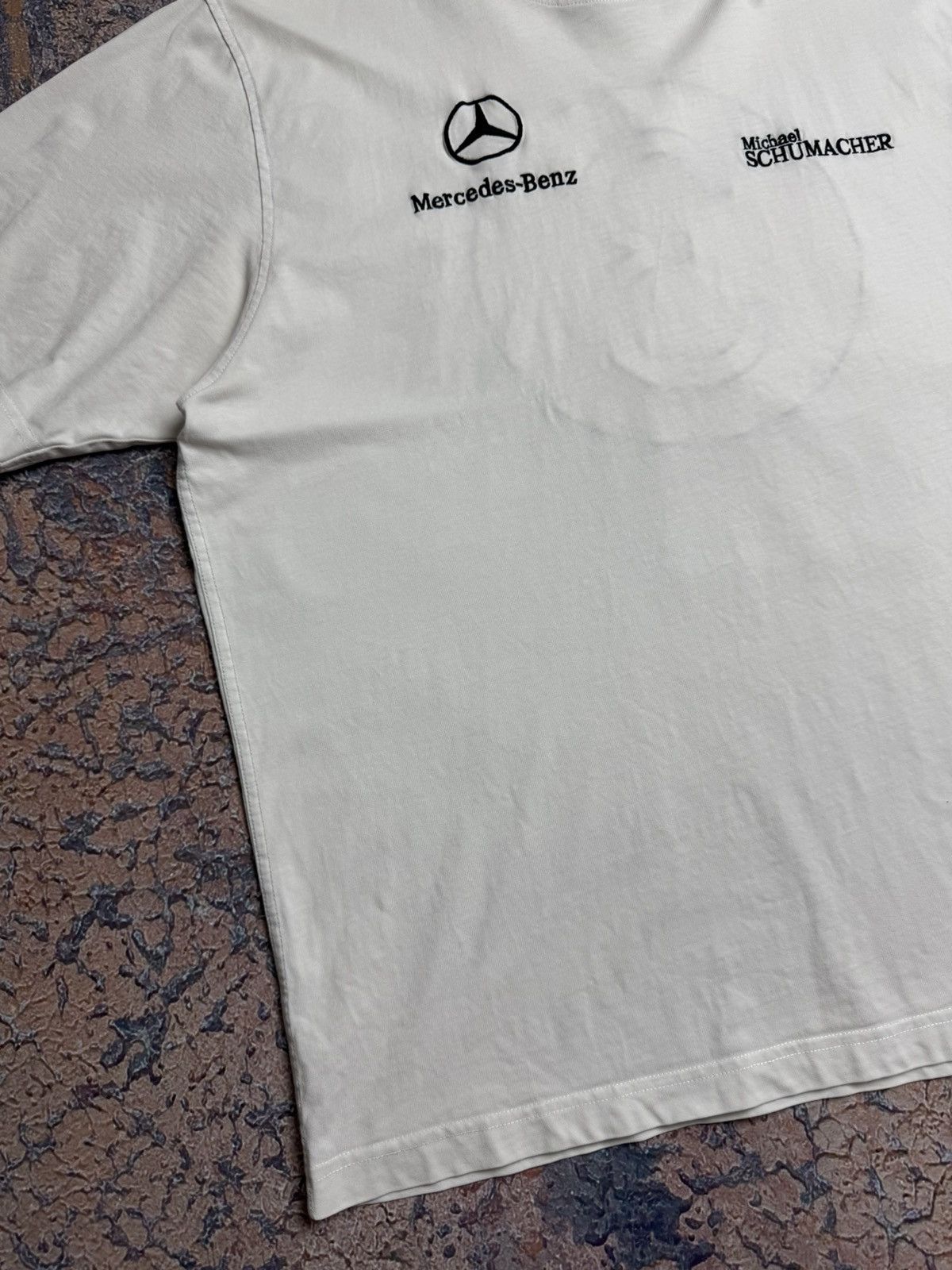 Mercedes-Benz Mercedes Benz Henri Lloyd Mens Logo T-Shirt Size XL White Size US XL / EU 56 / 4 - 2 Thumbnail