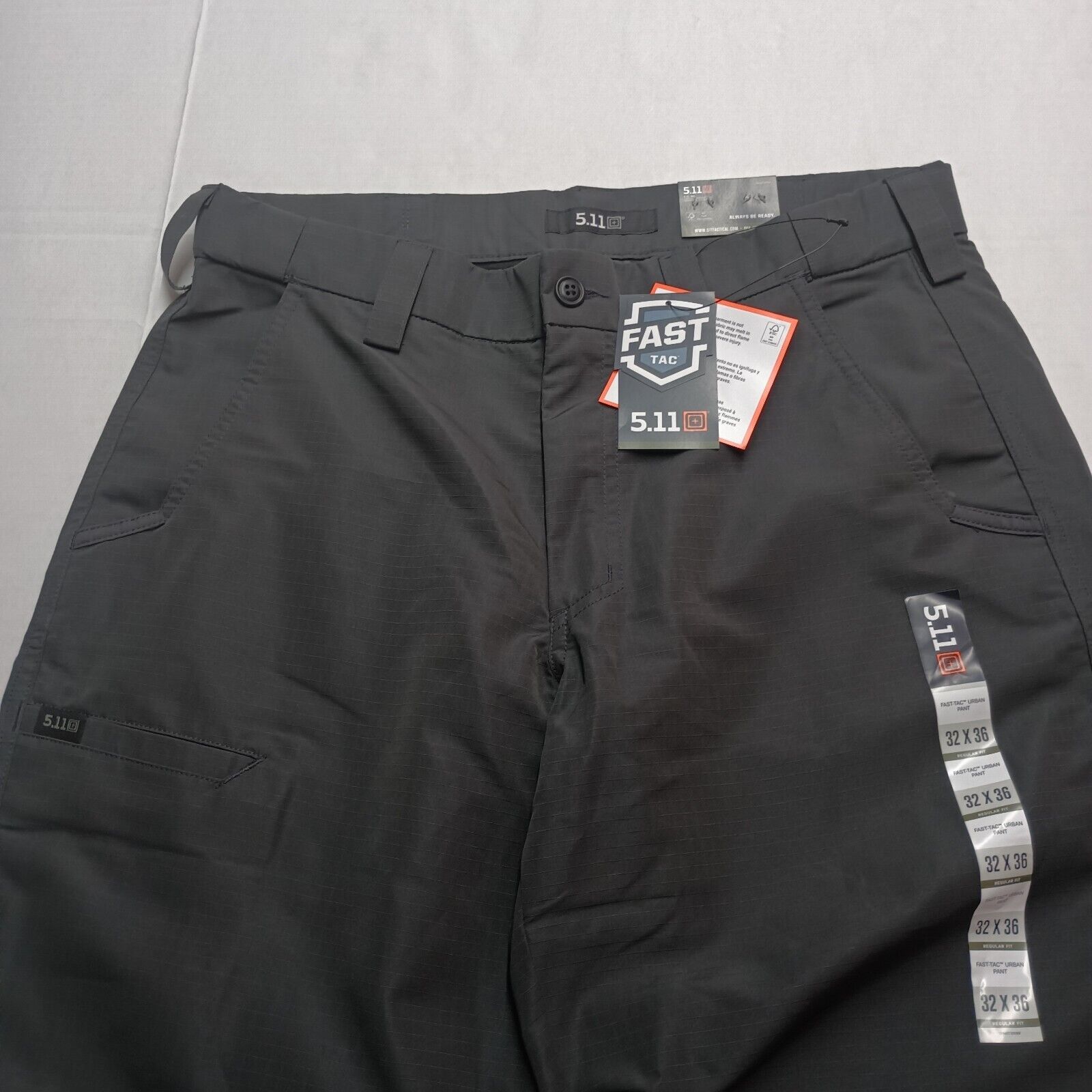 5.11 5.11 Tactical Pants 32x36 Fast Tac Urban Pant Gray Regular Size US 32 / EU 48 - 4 Thumbnail