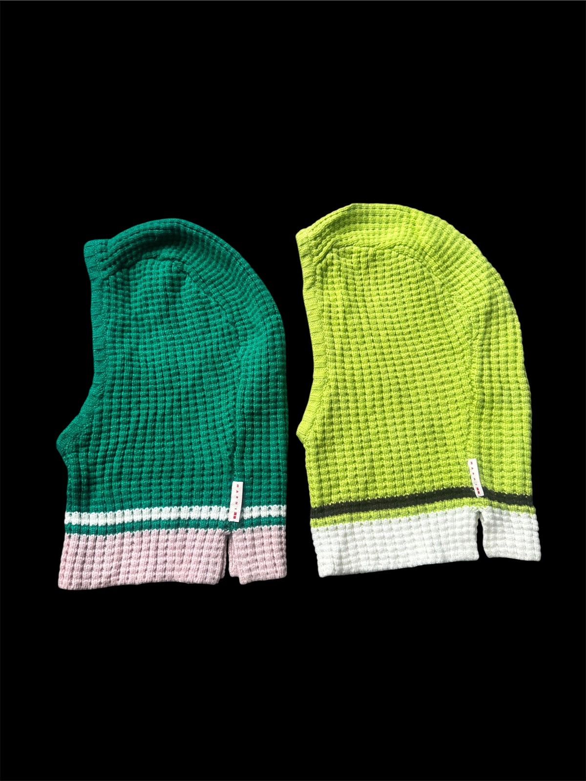 Marni Combo 2 Pcs Uniqlo X Marni Popcorn Knitted Balaclava Size ONE SIZE - 2 Thumbnail