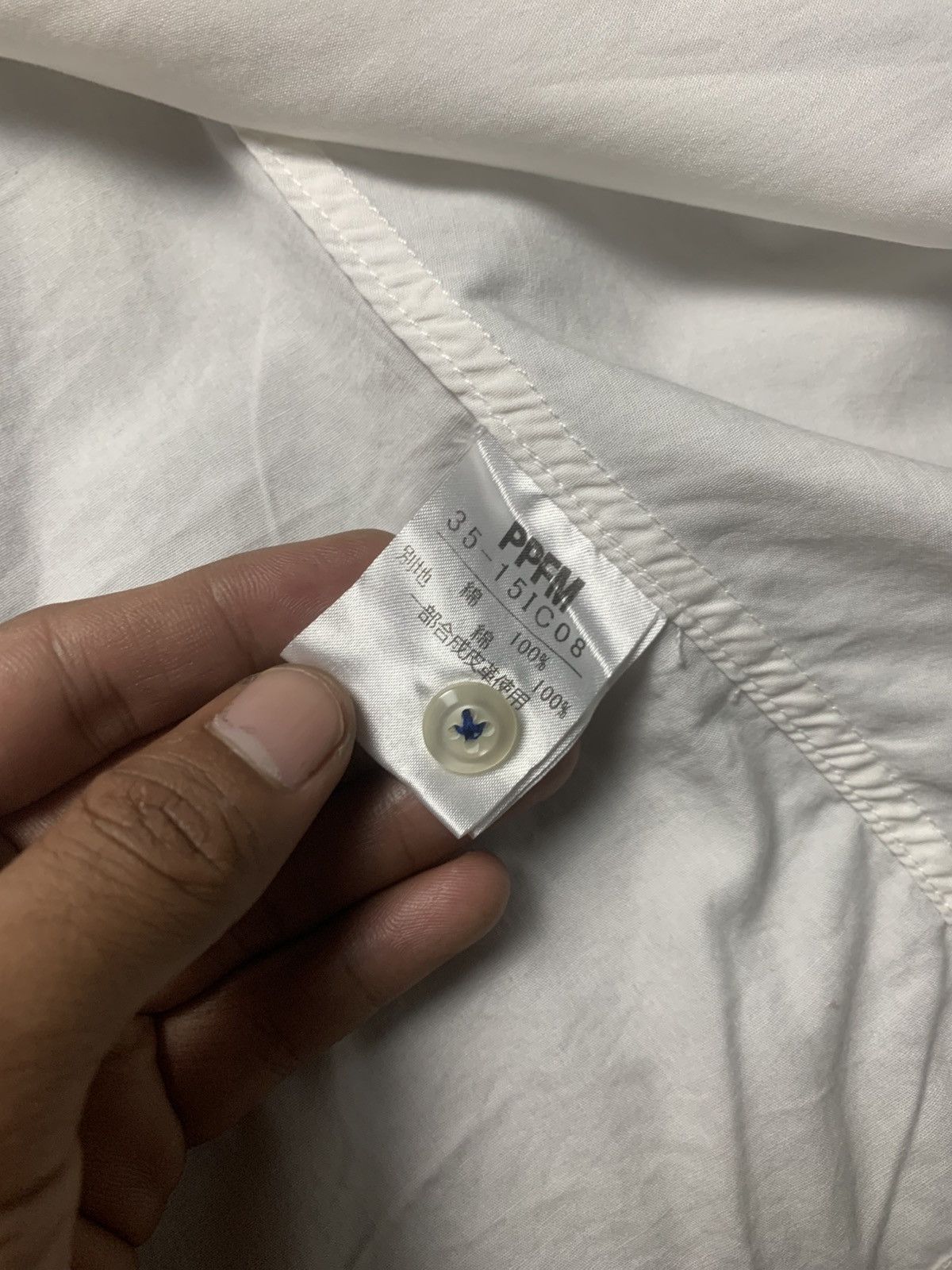 PPFM Asymetric PPFM SHIRT JAPANESE BRAND Size US S / EU 44-46 / 1 - 6 Thumbnail