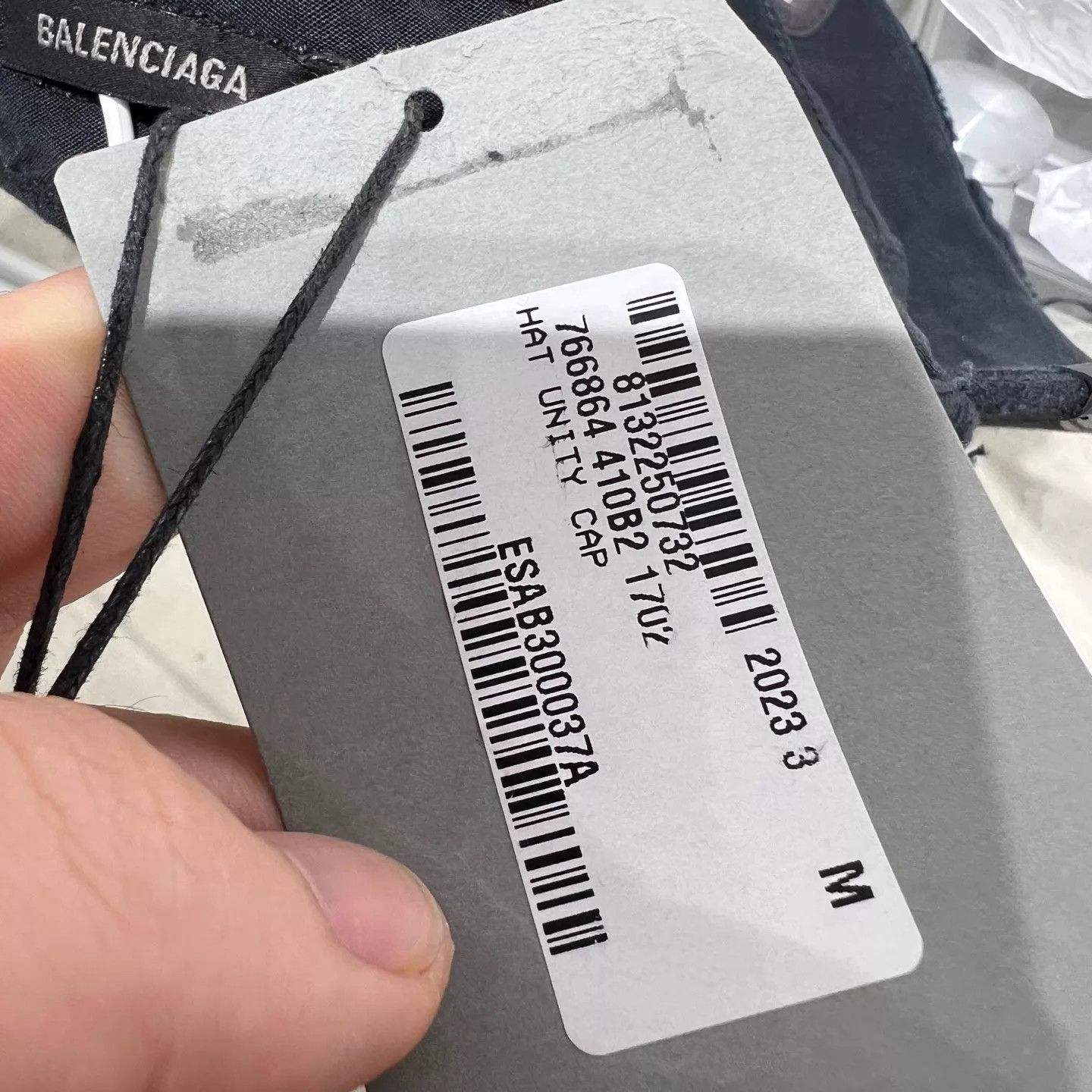 Balenciaga Balenciaga Dye Washed Double Ring Destroyed Cap M Size ONE SIZE - 7 Thumbnail
