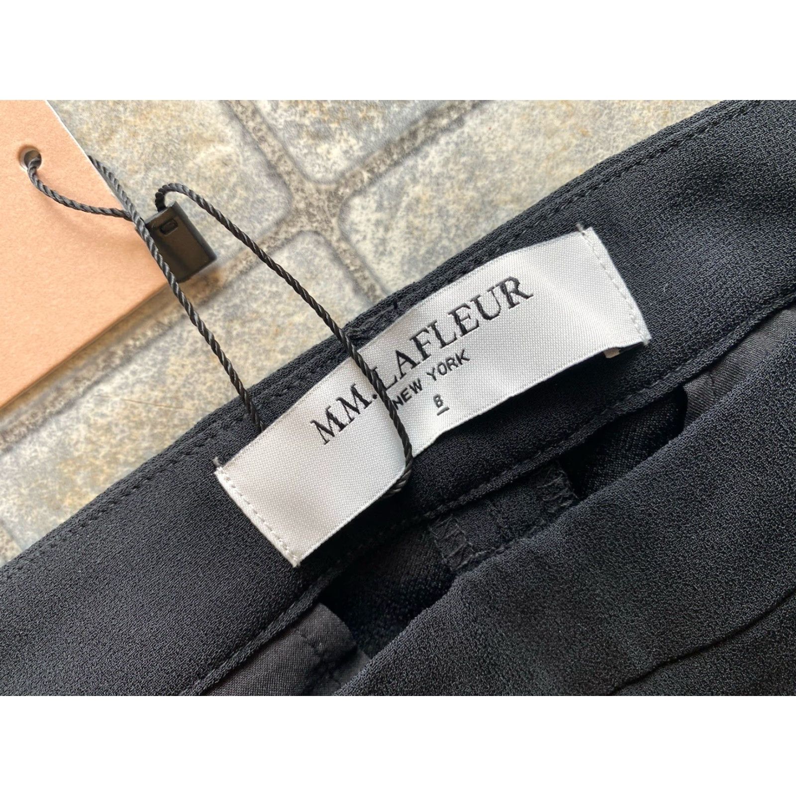 M.M.LaFleur NWT MM.LaFleur Nakamura 2.0 Trouser Black Dress Pants Womens Size 8 Size 30" / US 8 / IT 44 - 5 Thumbnail
