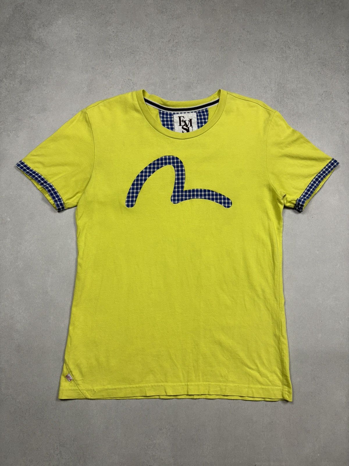 Evisu Evisu Neon Green Big Logo T-Shirt M L Streetwear Tee Korea Size US M / EU 48-50 / 2 - 1 Thumbnail