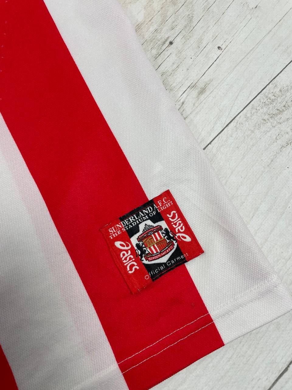 Asics Vintage Asics Sunderland 1999 2000 Home Soccer Shirt Jersey Size US M / EU 48-50 / 2 - 4 Thumbnail