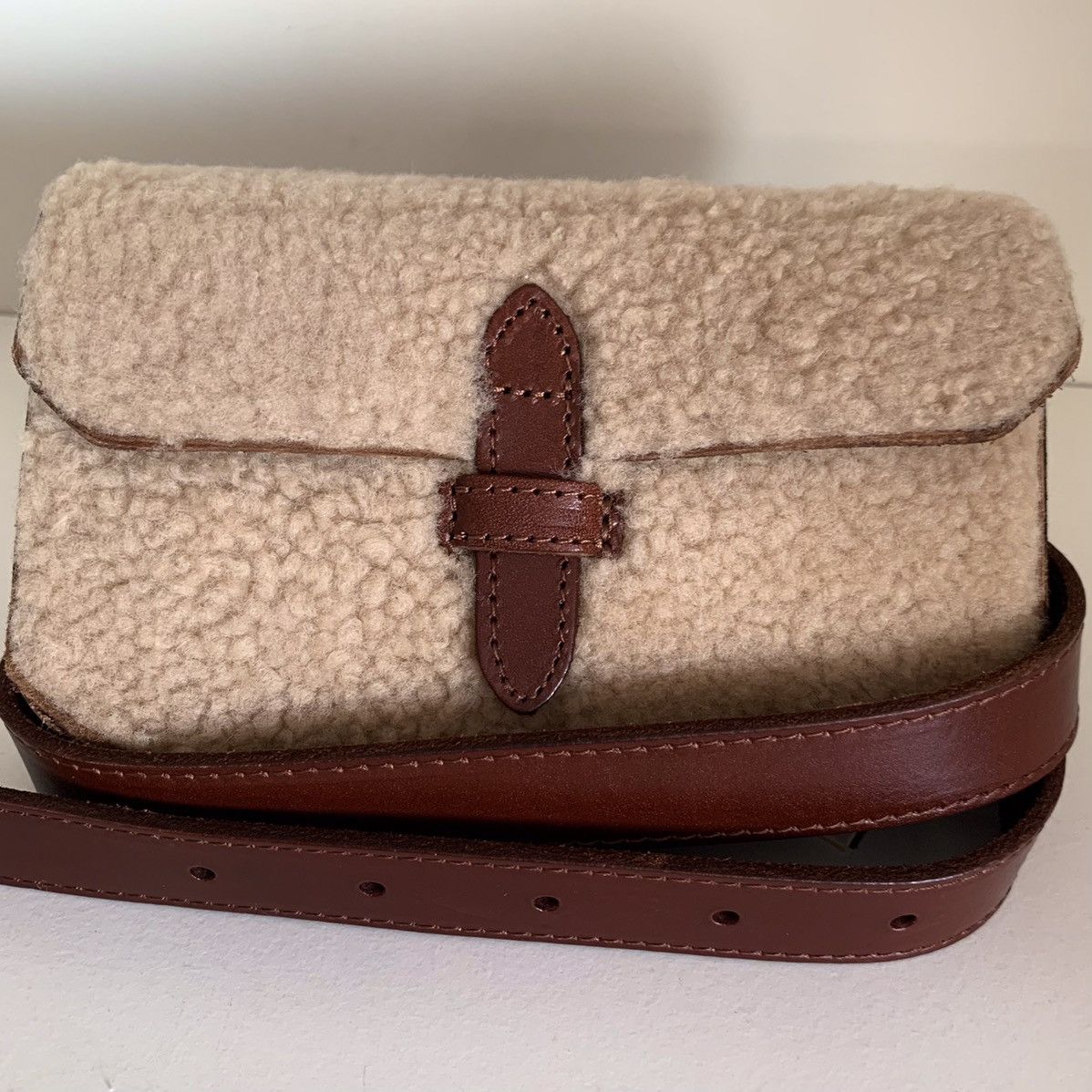 Banana Republic Shearling belt bag Size ONE SIZE - 17 Thumbnail