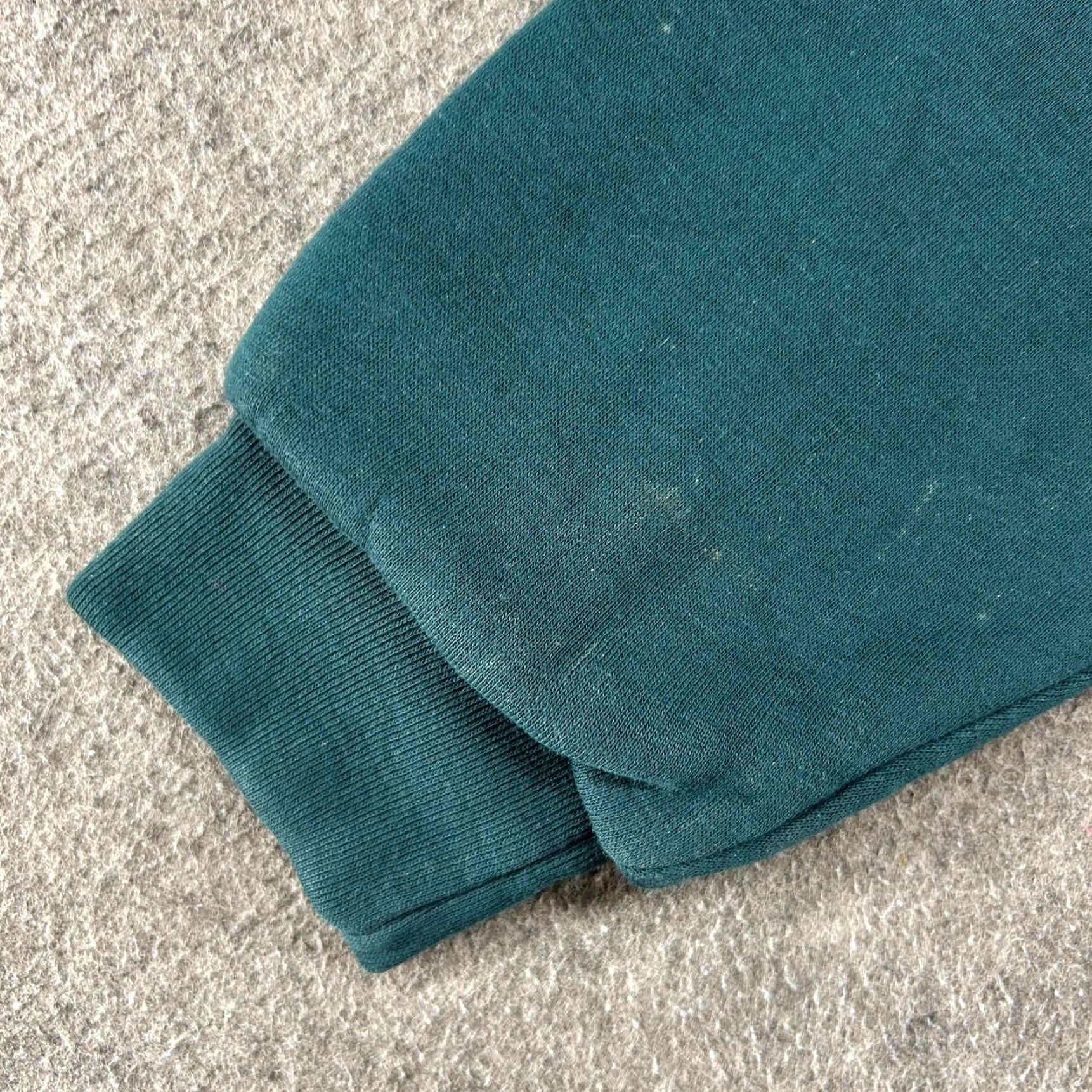 Vintage VINTAGE Honors Hoodie Mens XL Green Fleece Pullover Crew Neck Thermal Lined 90s Retro Size US XL / EU 56 / 4 - 4 Thumbnail