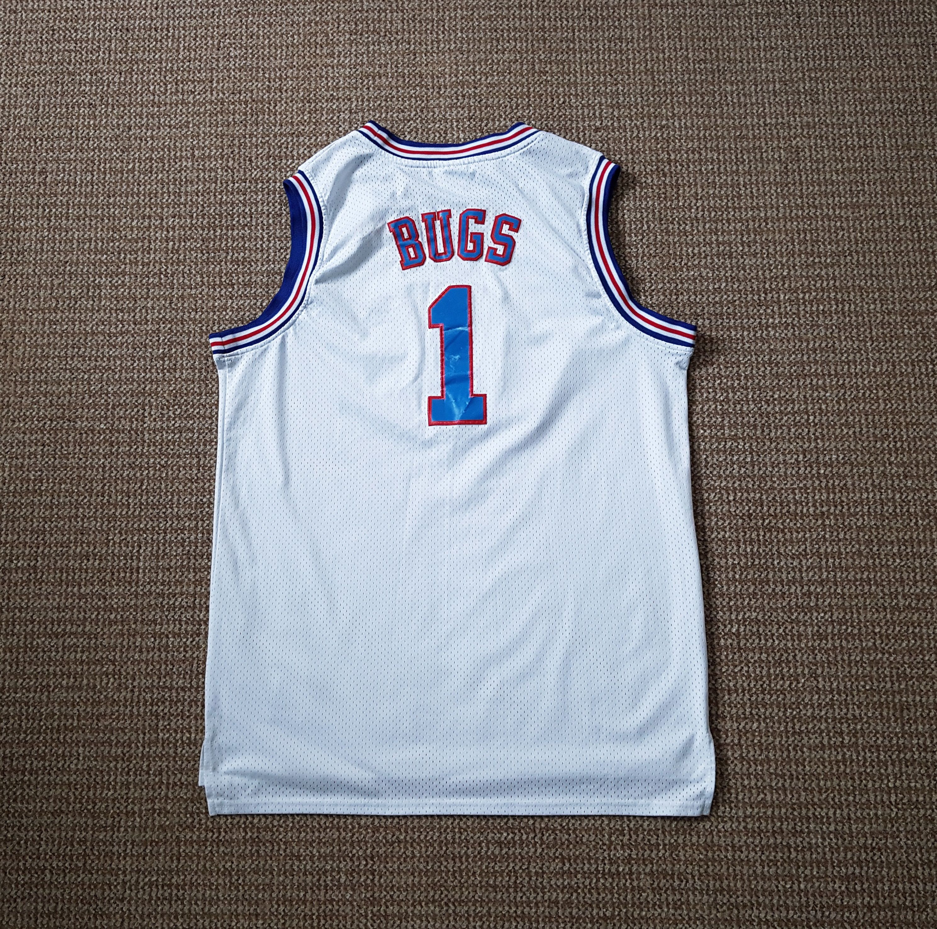 Champion Bugs Bunny Space Jam Basketball Jersey #1 Tune Squad sz XXL Size US XXL / EU 58 / 5 - 2 Thumbnail