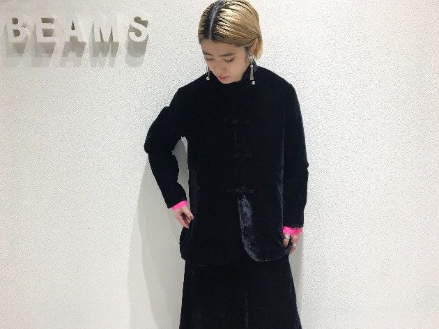 Beams Japan × Needles × Nepenthes Needles x Beams (China Collection) Cheongsam Velvet Jacket Size M / US 6-8 / IT 42-44 - 1 Thumbnail