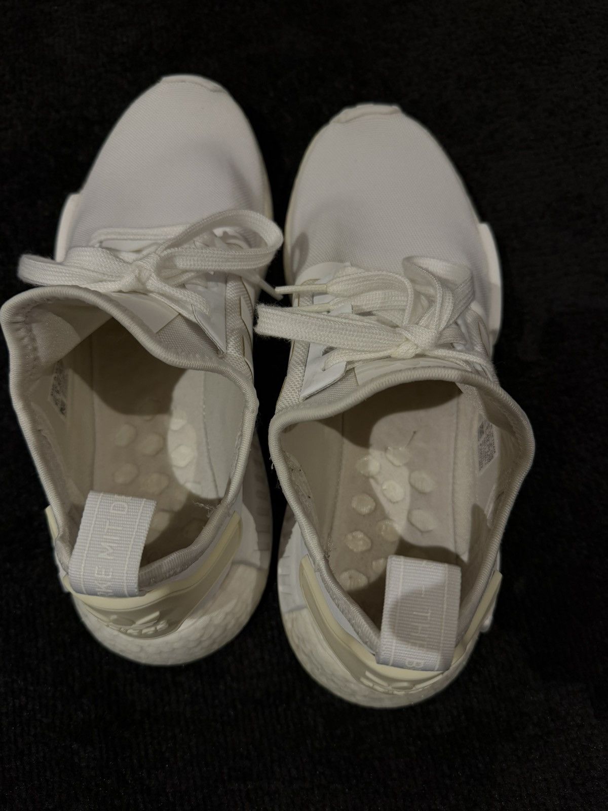 Adidas Triple White Nmd R1 Adidas Size US 8.5 / EU 41-42 - 6 Thumbnail