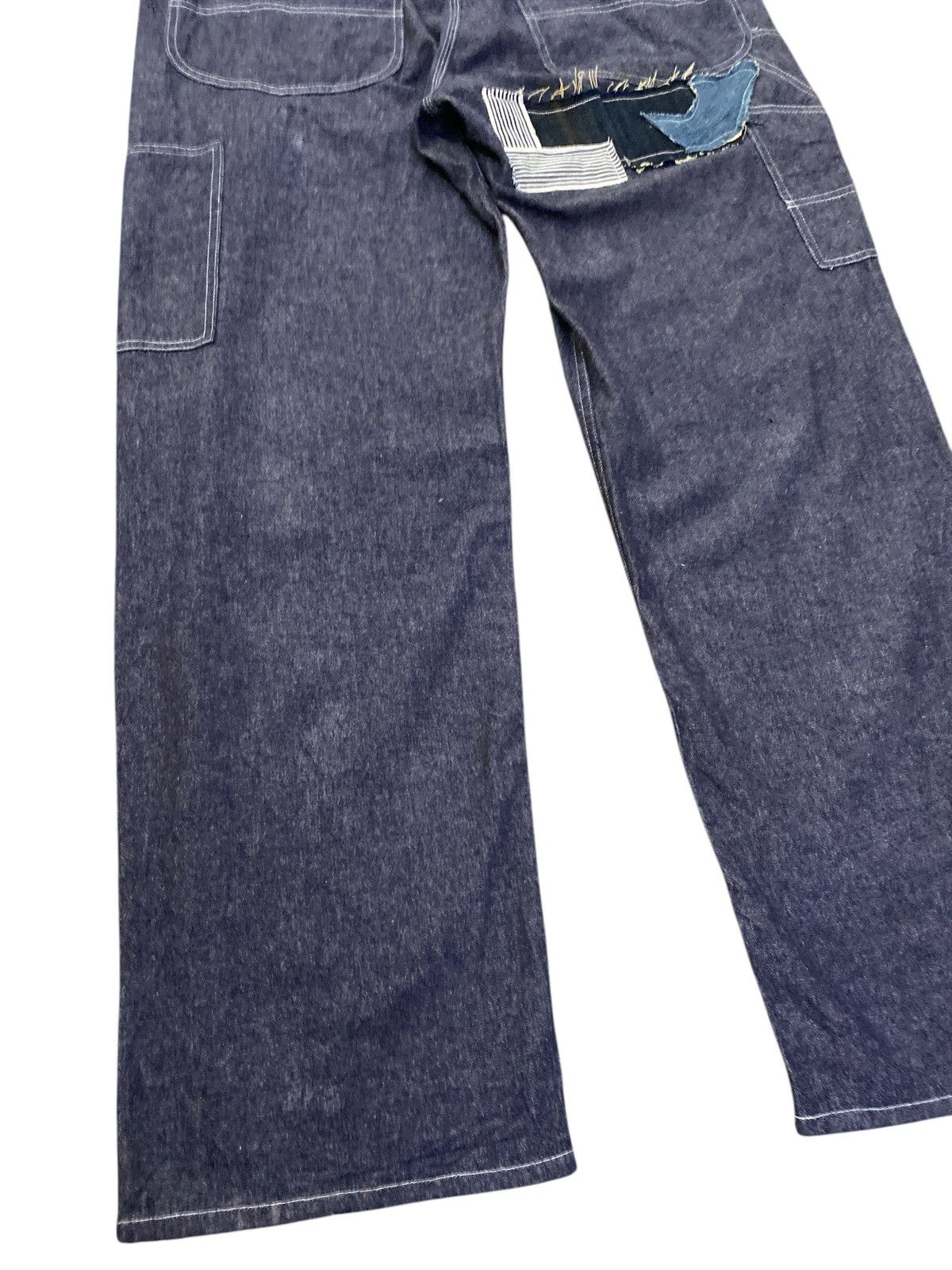Japanese Brand × PERSON'S Japanese Brand Person’s for Men Double Knee Denim Overalls Size US 36 / EU 52 - 17 Thumbnail