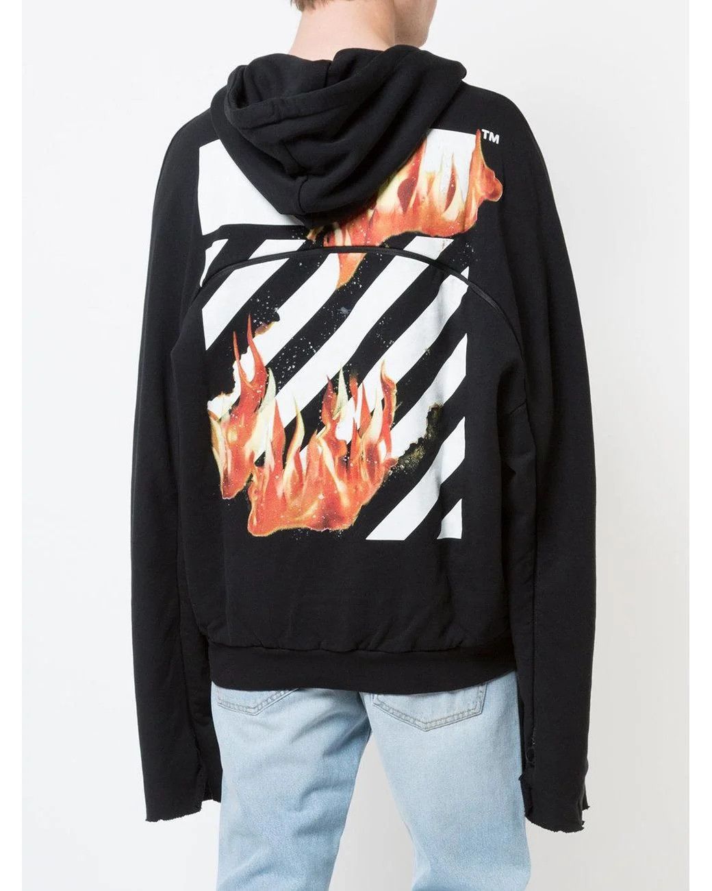 Off-White Off White Fire Hoodie Size US S / EU 44-46 / 1 - 11 Thumbnail