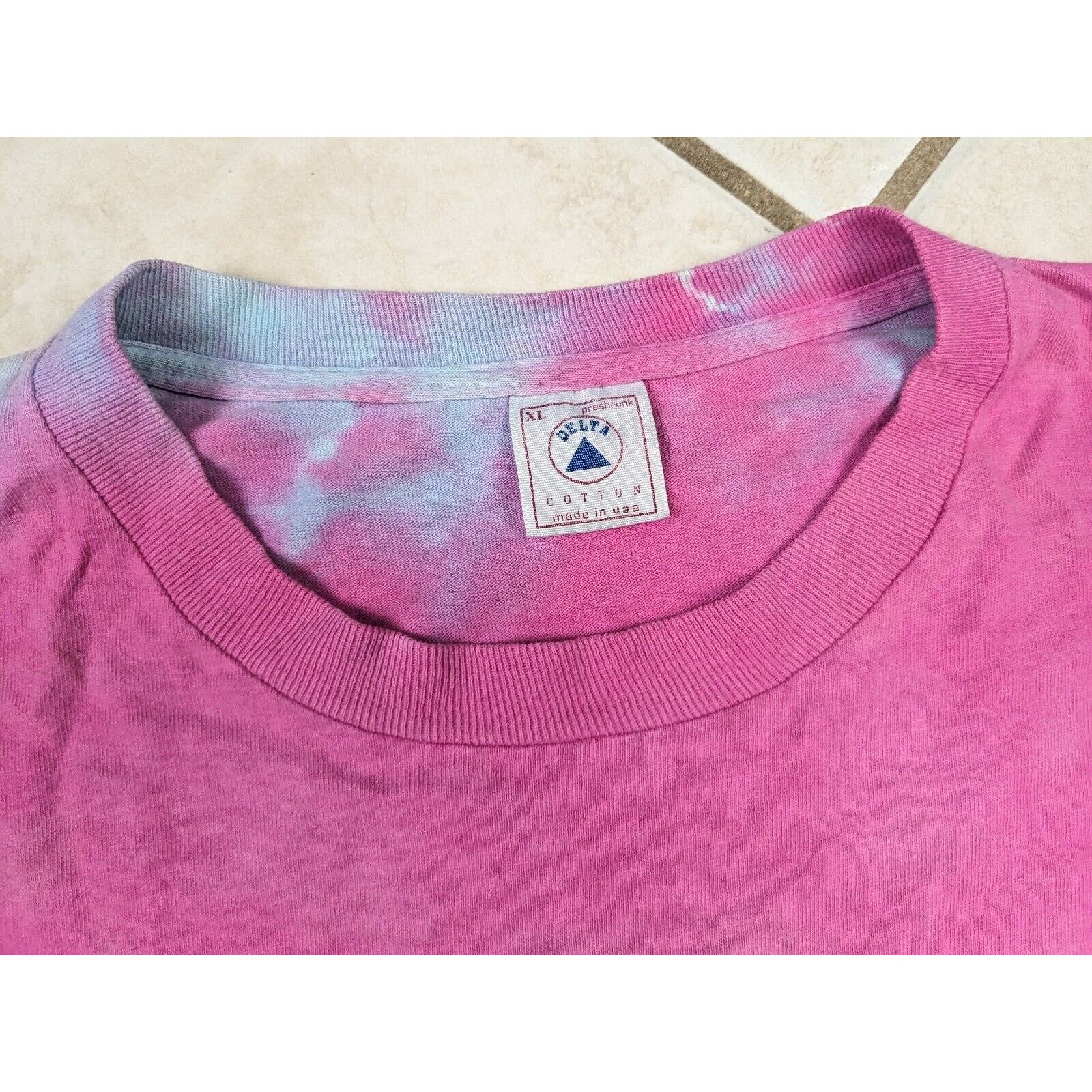 Delta "I’m Not As Think As You Drunk I Am" XL Tie dye Tshirt Delta Size US XL / EU 56 / 4 - 5 Thumbnail