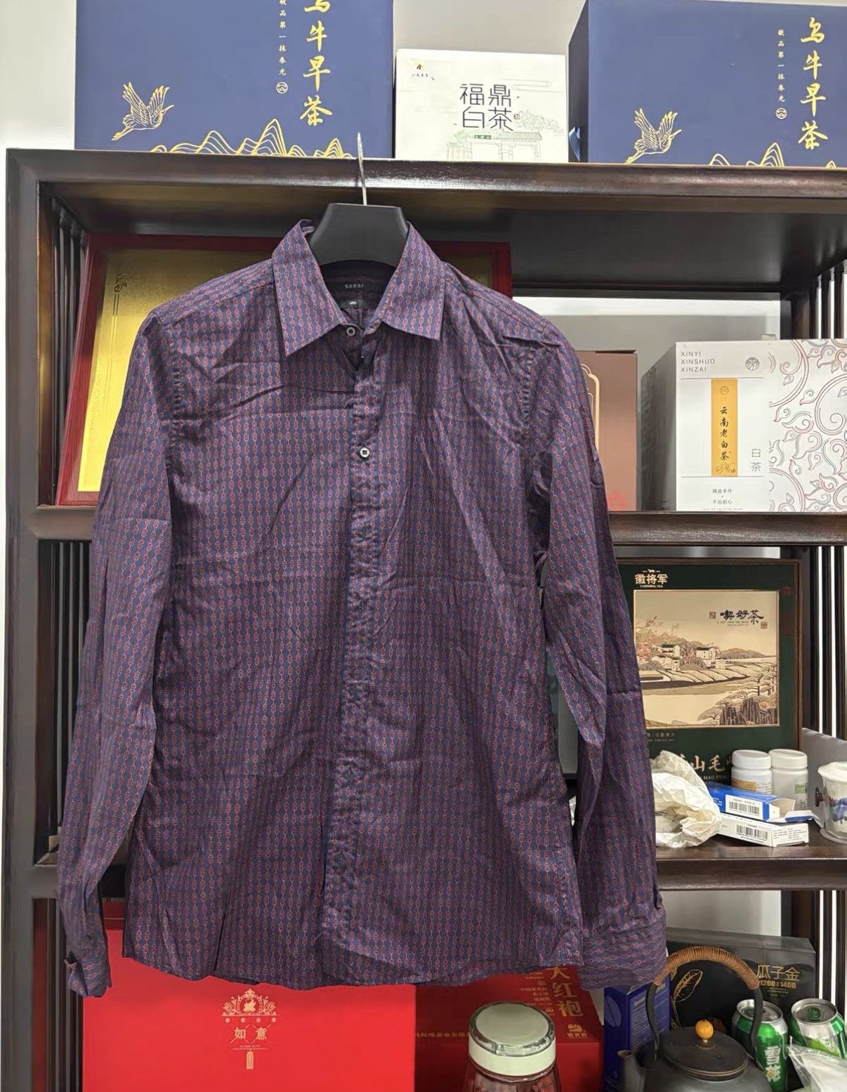 Gucci Gucci Long Sleeve Shirt J2 Size US M / EU 48-50 / 2 - 1 Thumbnail