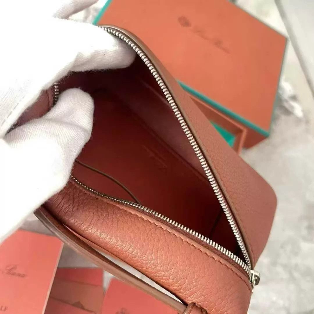 Loro Piana Loro Piana L15mini extra pocket Camel Near New Size ONE SIZE - 9 Thumbnail