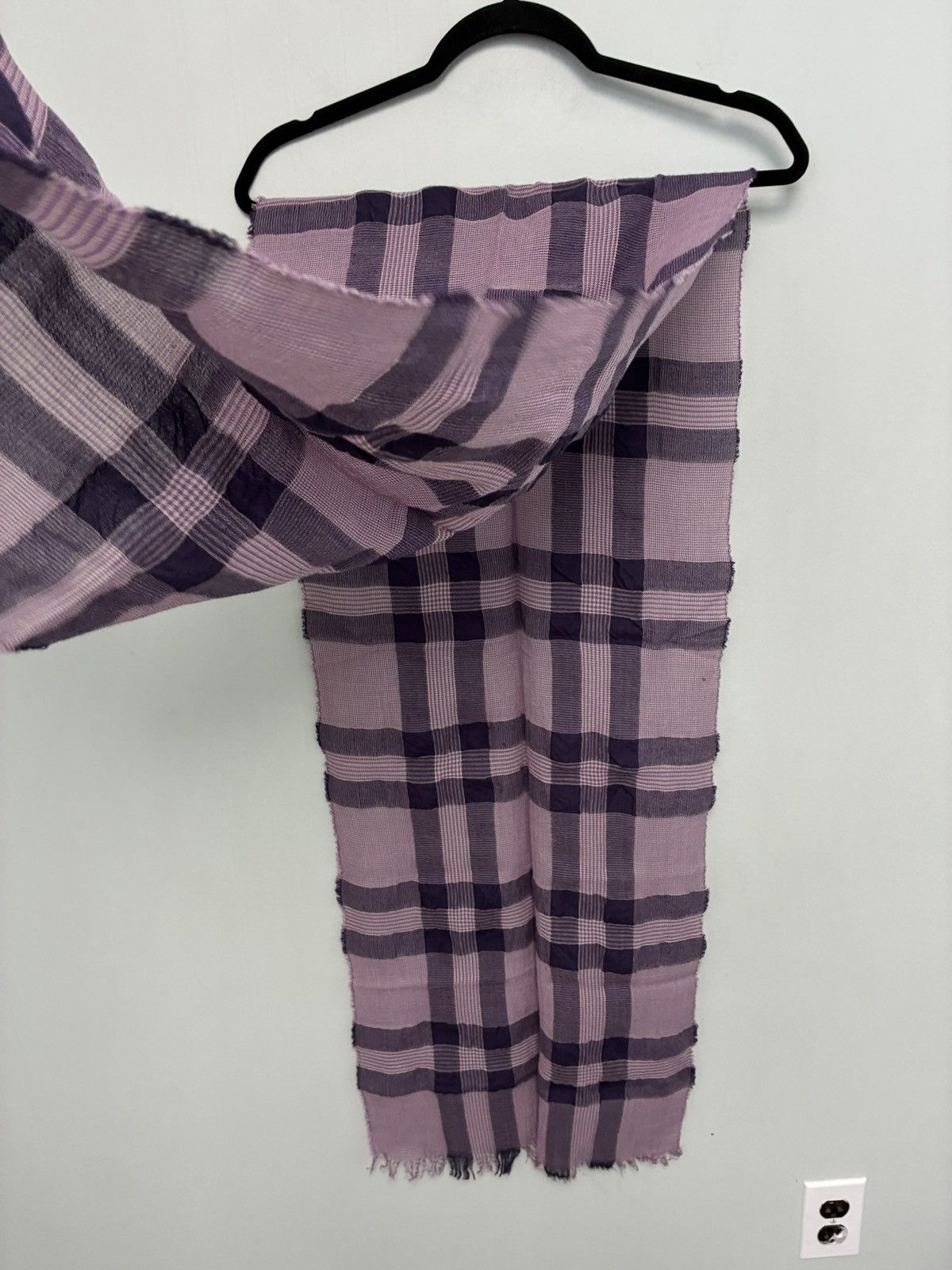 Other Abstract purple Scarf. 72 inch by 17 inch Size ONE SIZE - 3 Thumbnail