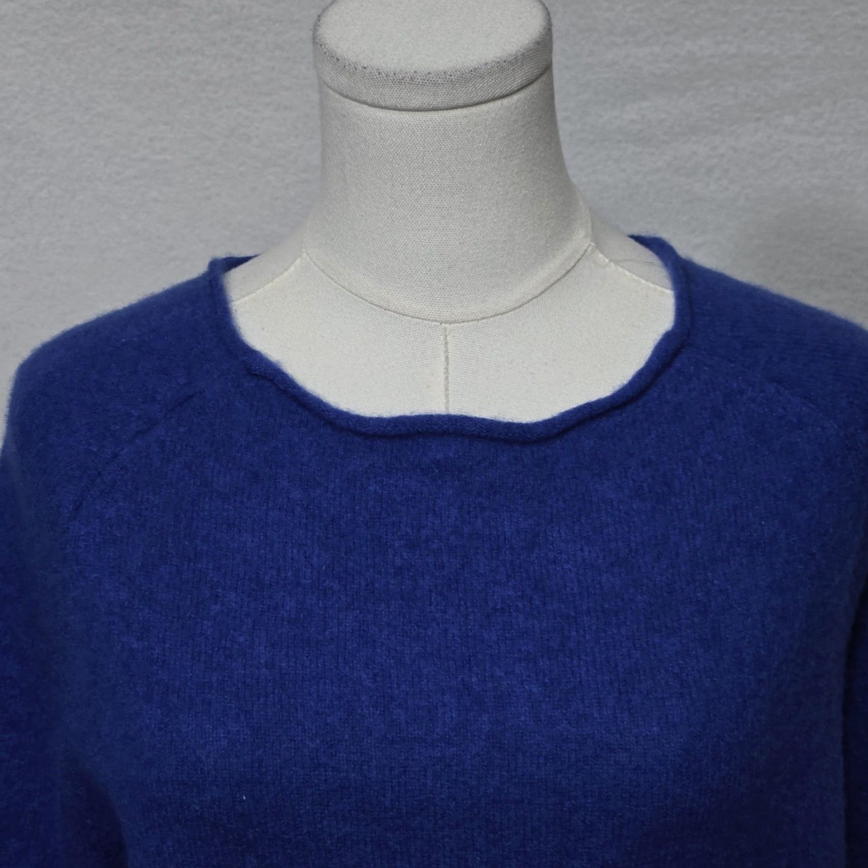 Quince Quince Sweater Womens Small Blue 100% Cashmere Crewneck Pullover Soft Knit Size S / US 4 / IT 40 - 3 Thumbnail