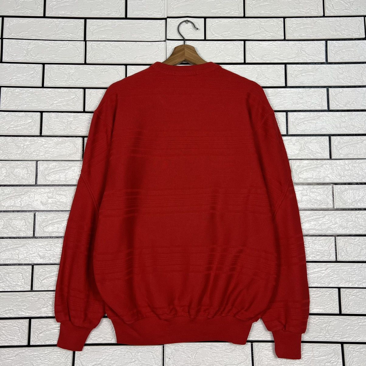 Vintage Wide Village CAROL Big Logo Crewneck Sweatshirt #4043-C184 Size US L / EU 52-54 / 3 - 12 Thumbnail