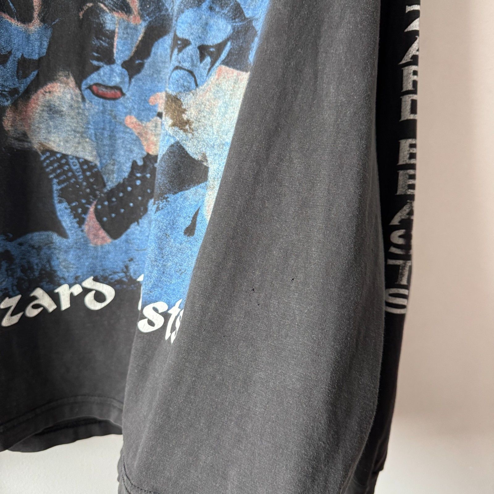 Vintage Immortal Blizzard Beasts 1990s Metal Band Faded Trashed Size US XL / EU 56 / 4 - 9 Thumbnail