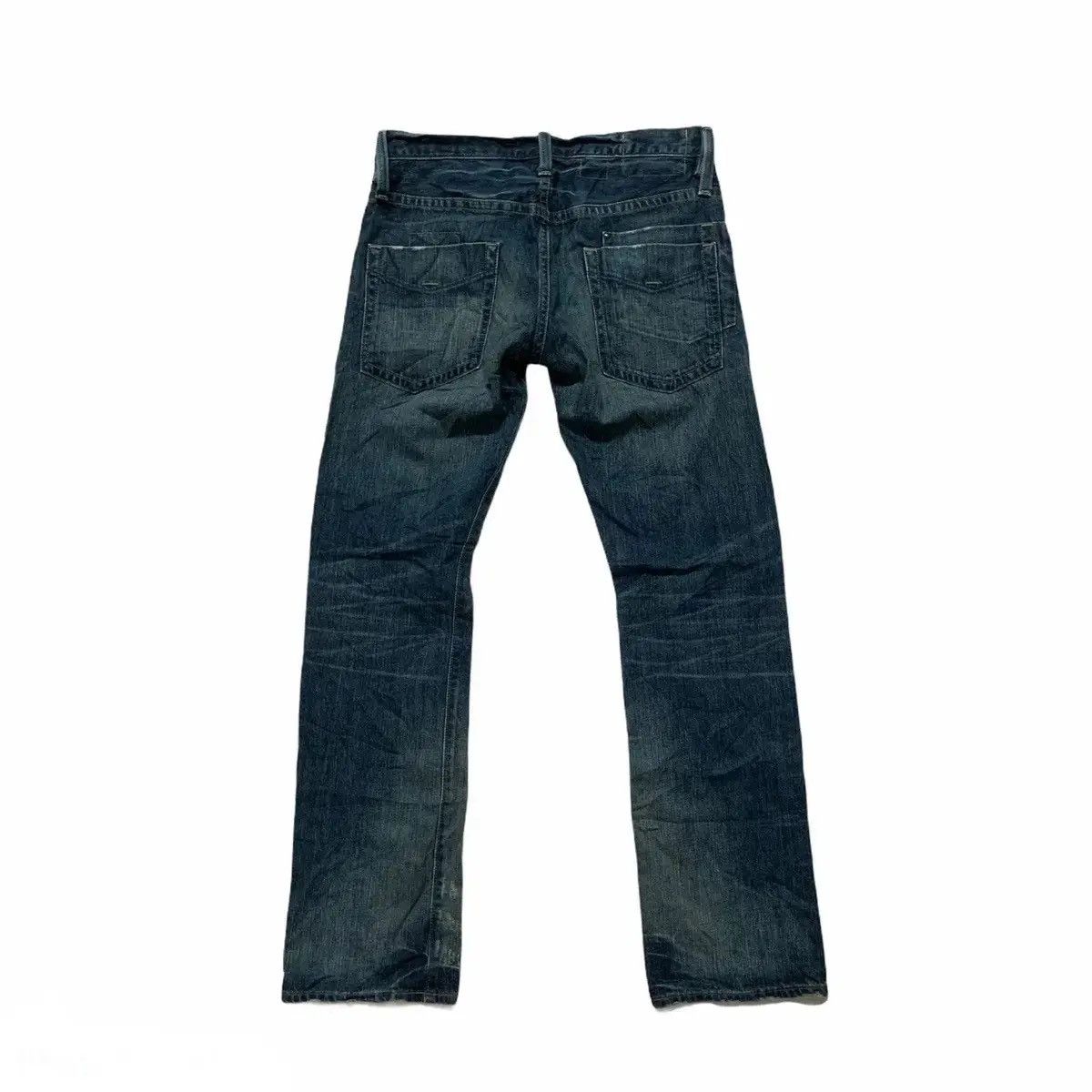 Avirex Avirex Jean Nice Fading Denim W32 L32 Distressed Ripped Pant Size US 32 / EU 48 - 2 Thumbnail