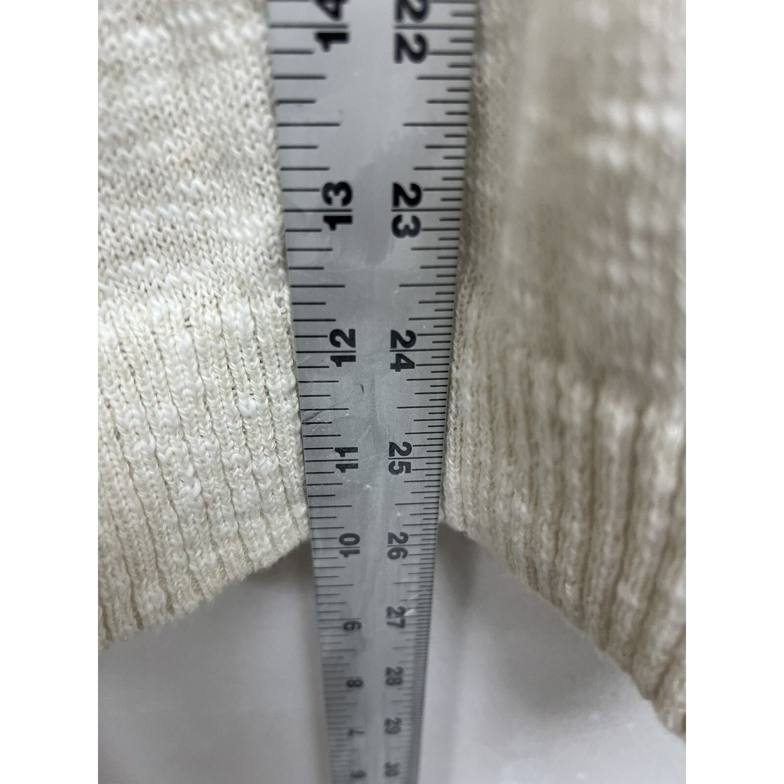 J.Crew J. Crew Cream Cardigan Women's Size XXL Cotton Blend A001474 Size XXL / US 16-18 / IT 52-54 - 7 Thumbnail