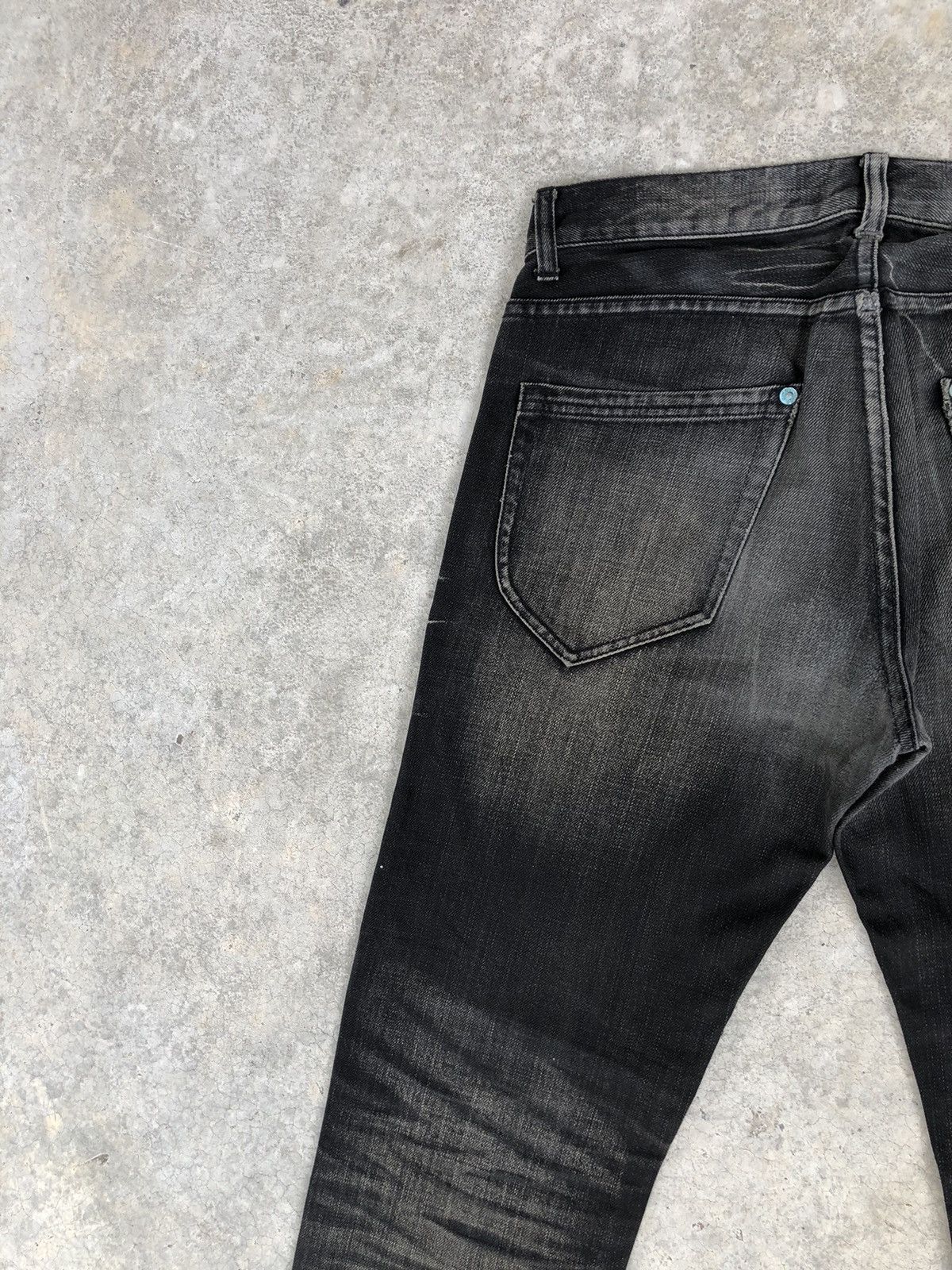 If Six Was Nine Japanese Tesoro Flared Jeans Distressed Jeans Size US 32 / EU 48 - 9 Thumbnail
