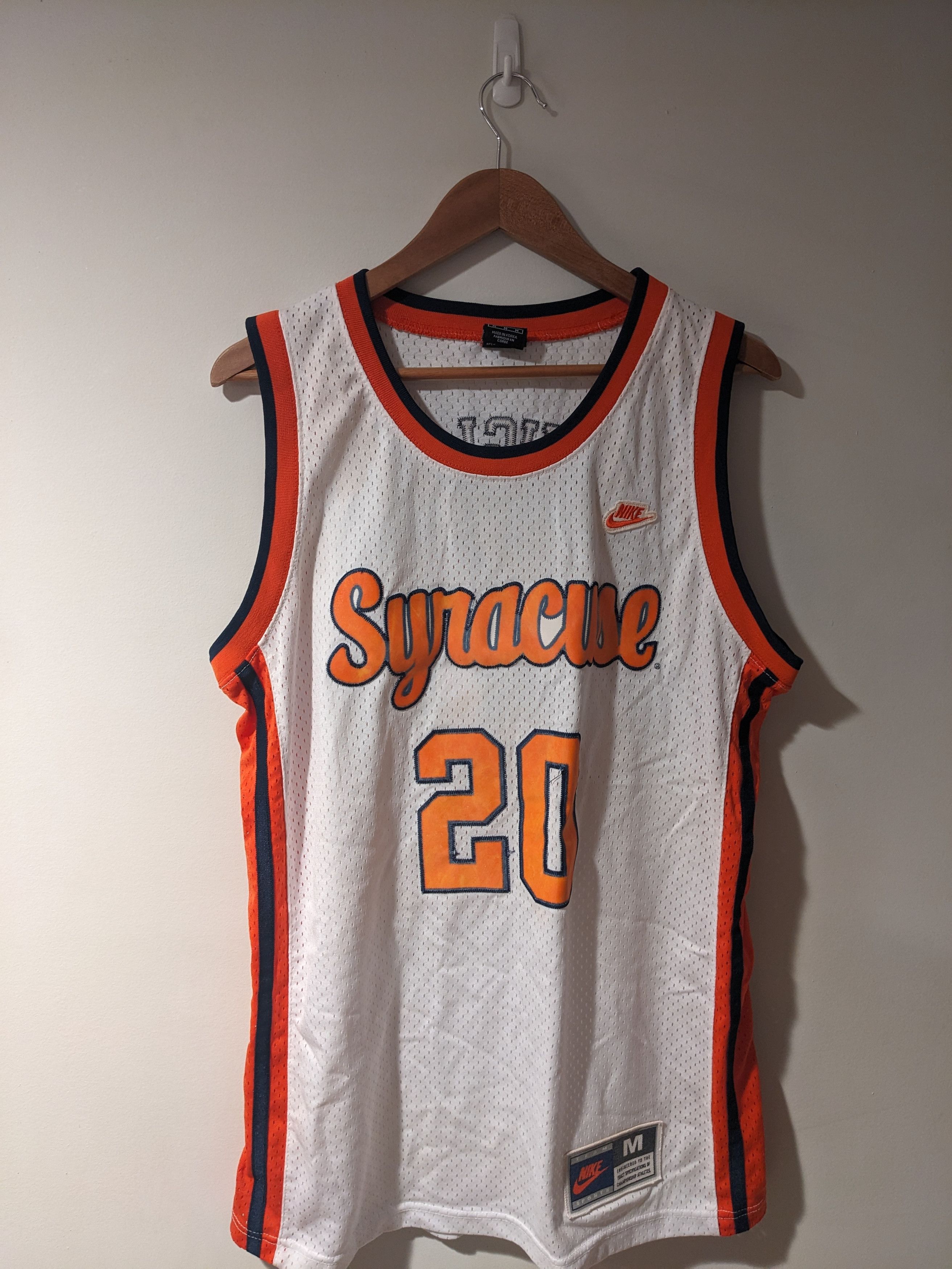 Nike × Vintage Vintage Y2K Nike Basketball Syracuse University Jersey Size US M / EU 48-50 / 2 - 4 Thumbnail