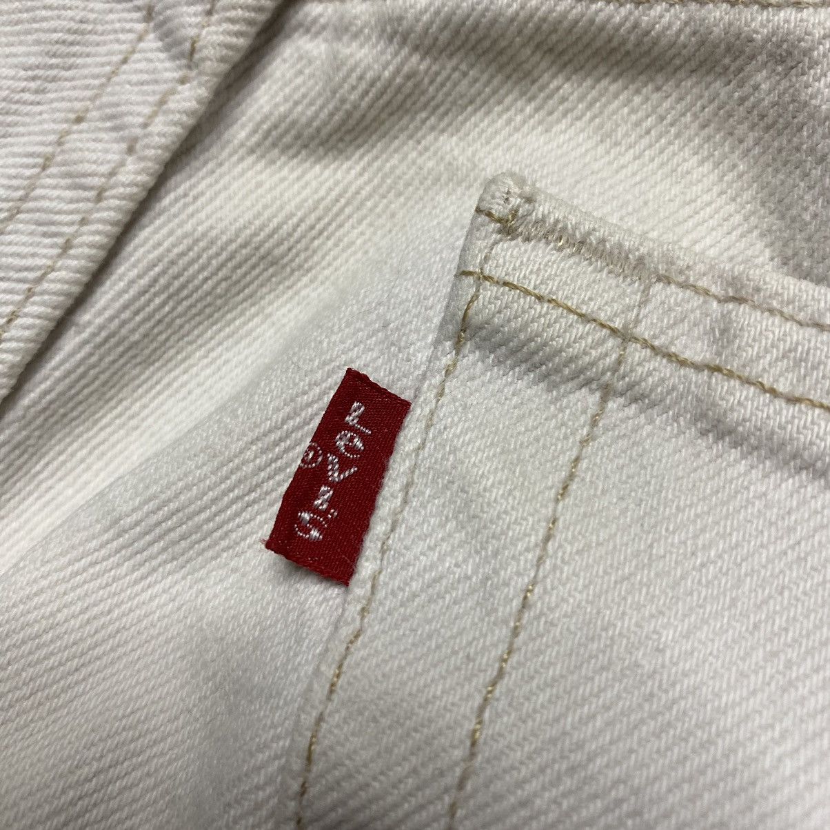 Levi's × Vintage Vintage Levi’s 501 Distressed Baggy Fit 90s Japanese Pants Size US 32 / EU 48 - 4 Thumbnail