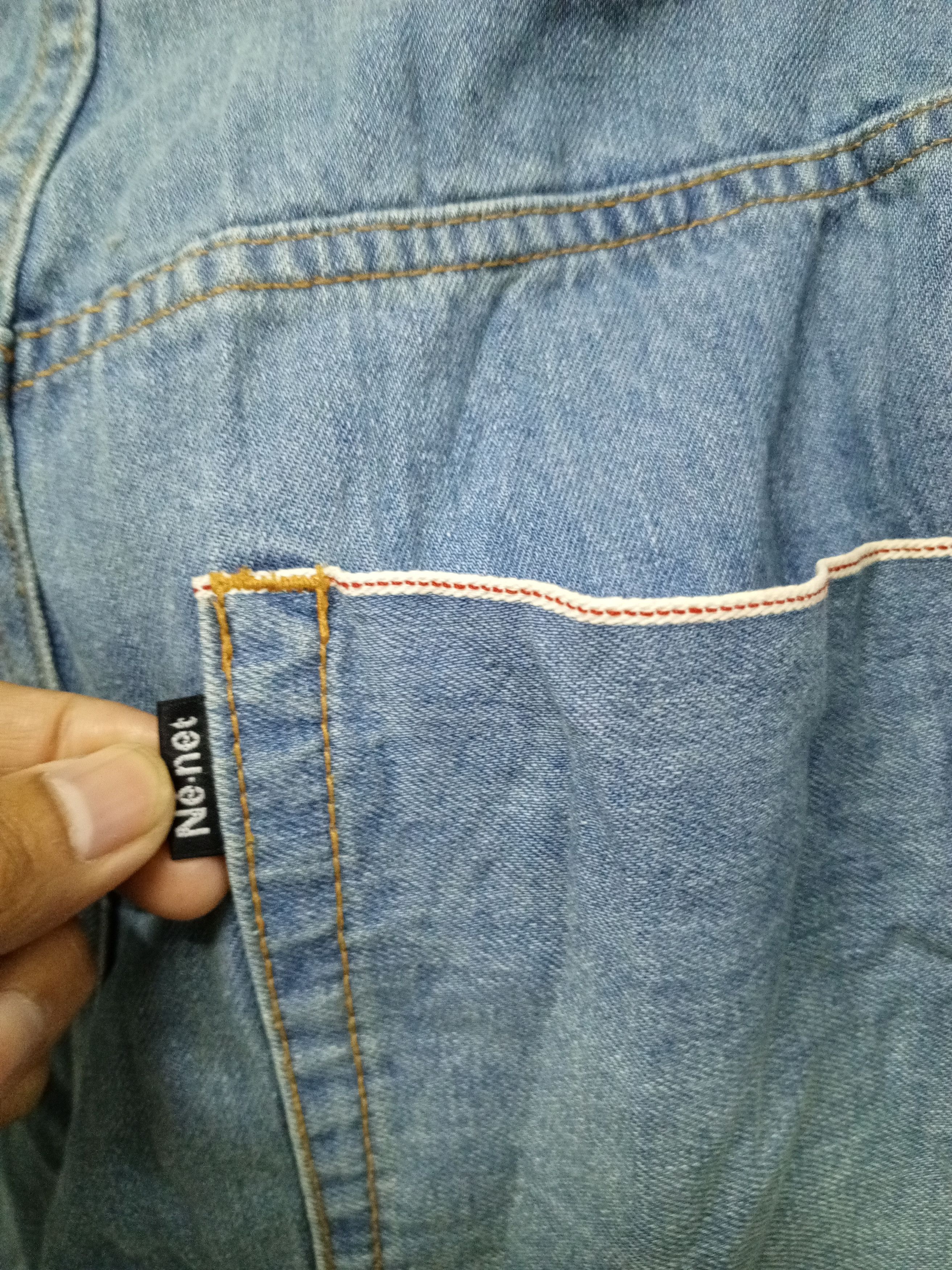 Issey Miyake × Ne-Net Ne-Net selvedge nice designer Size US 30 / EU 46 - 7 Thumbnail