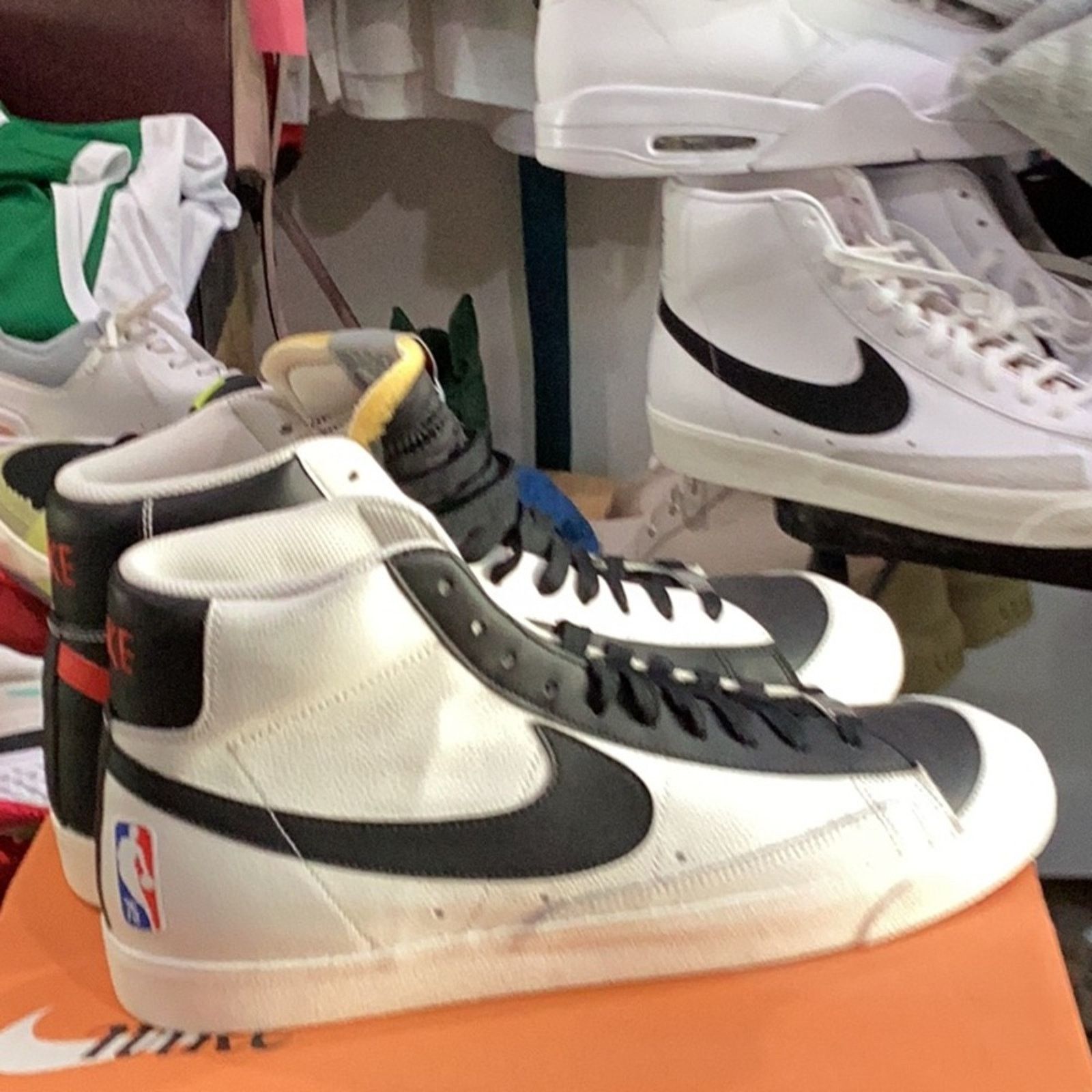 Nike NIKE - NBA x Blazer Mid '77 EMB '75th -Trail Blazers' SZ 14 Size US 14 / EU 47 - 1 Thumbnail