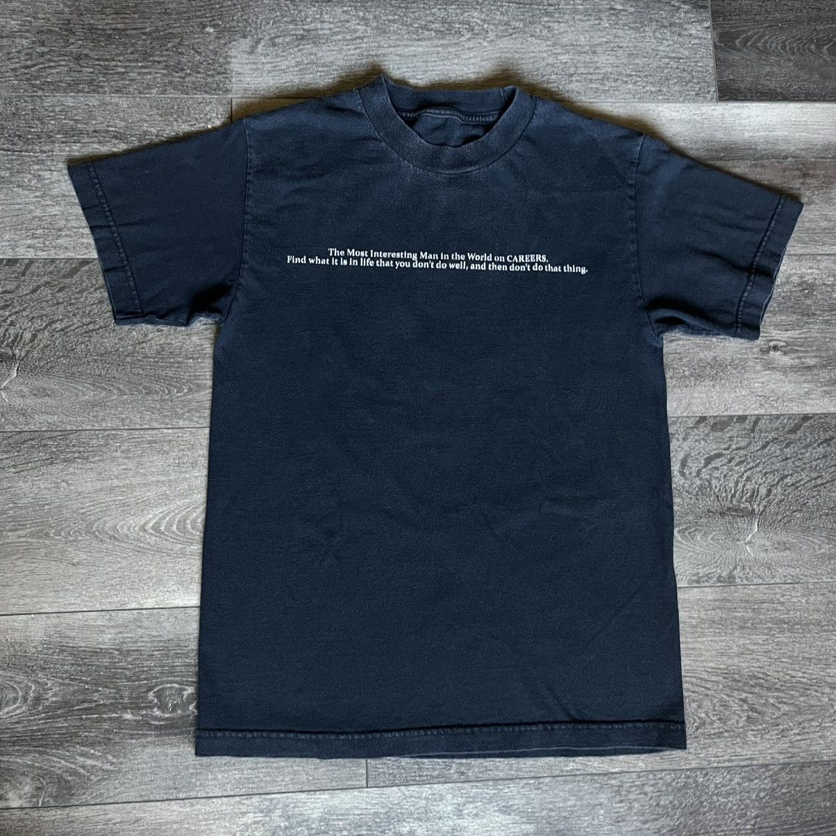 Vintage Vintage Y2K Dos Equis Most Interesting Man Stay Thirsty Tee Size US M / EU 48-50 / 2 - 2 Thumbnail