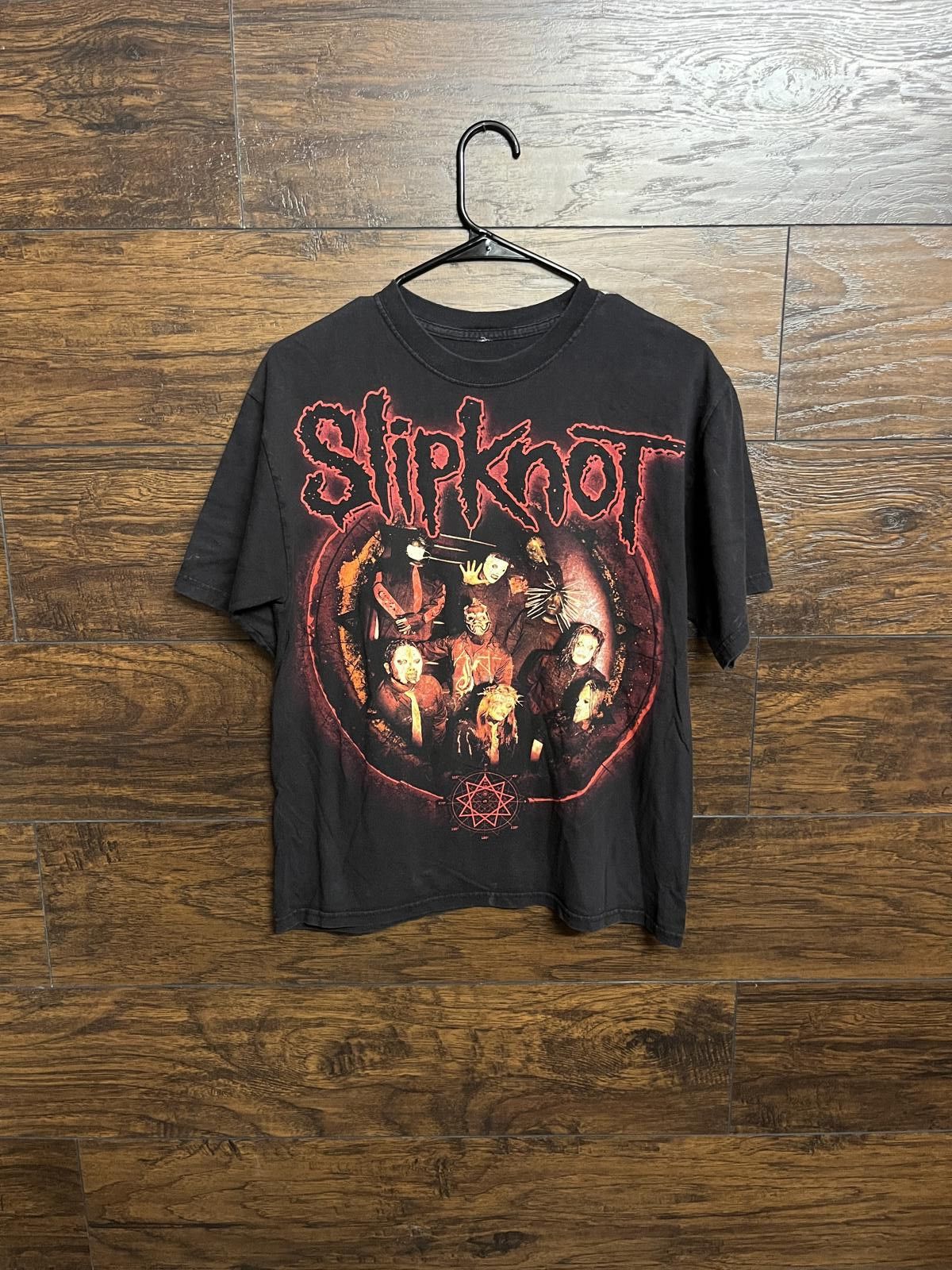Designer VTG Slipknot Faded T-shirt - Group Photo Slip Knot Tee Size US S / EU 44-46 / 1 - 1 Thumbnail