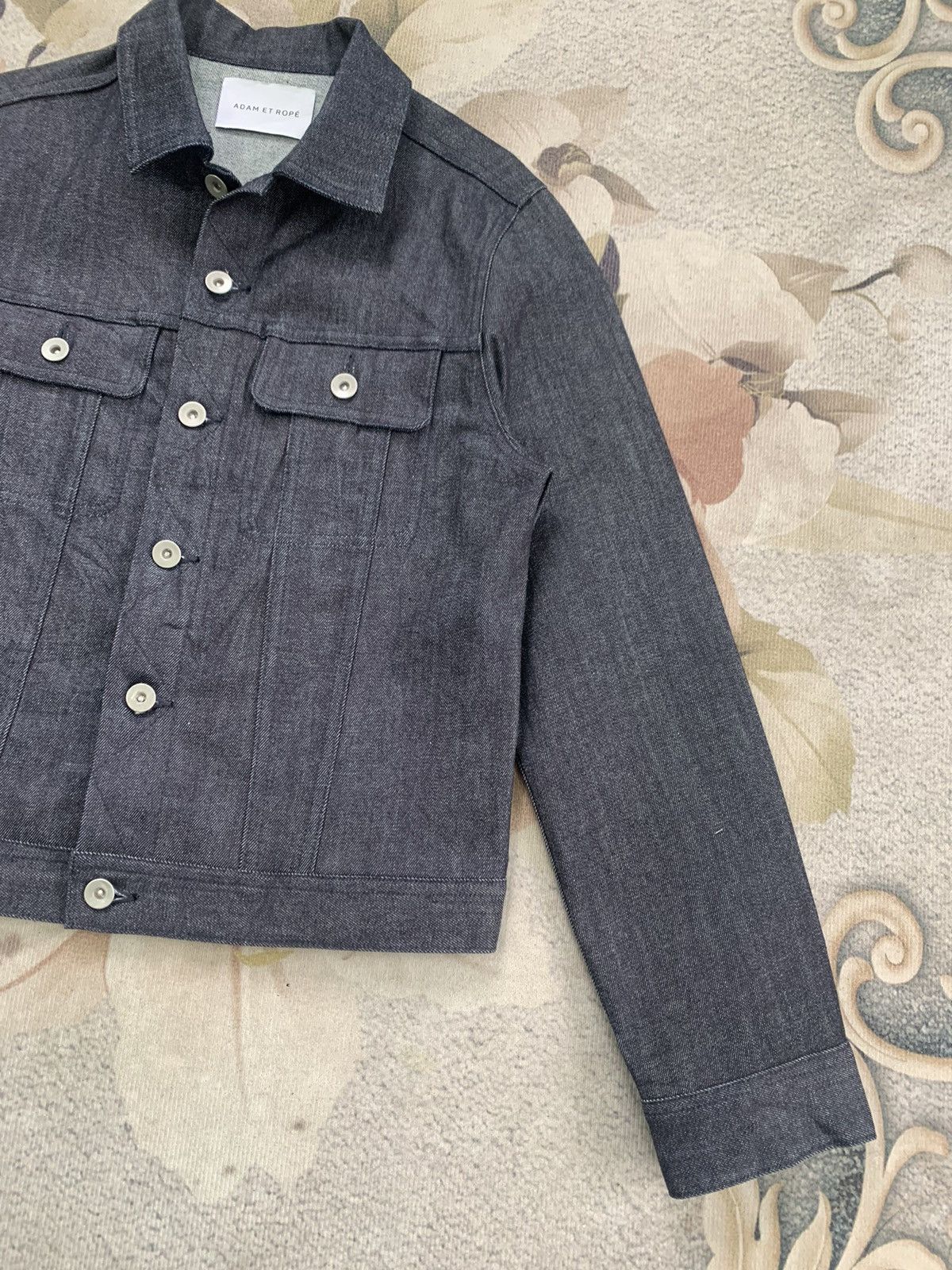 ADAM ET ROPE Adam Et Rope Denim Style Trucker Jacket Made in Japan Size US S / EU 44-46 / 1 - 4 Thumbnail