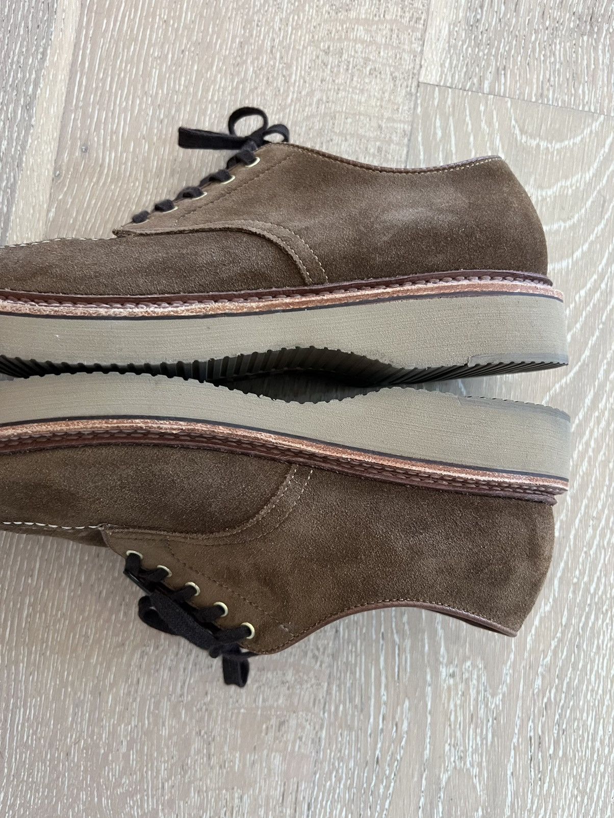 Alden Alden x Brogue Gaka Mocc Toe Blucher Size US 7 / EU 40 - 5 Thumbnail